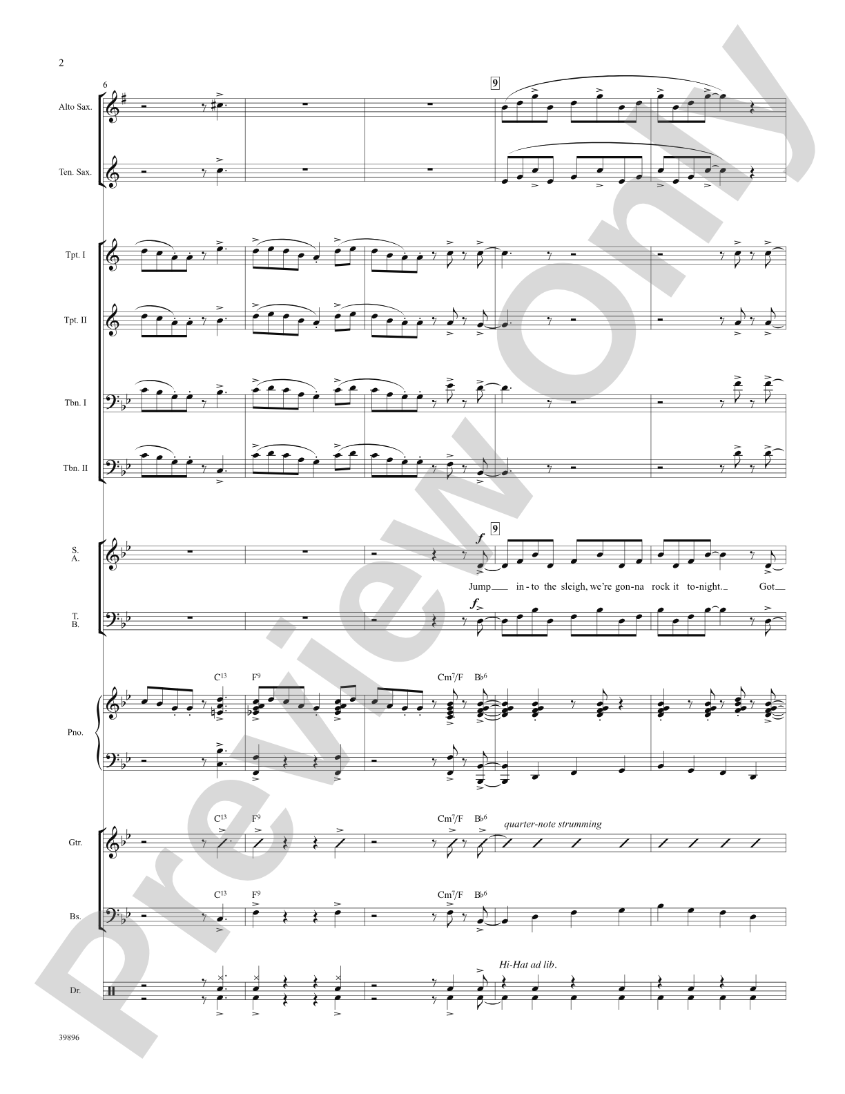 Gettin' in the Mood (for Christmas): Choral SoundPax