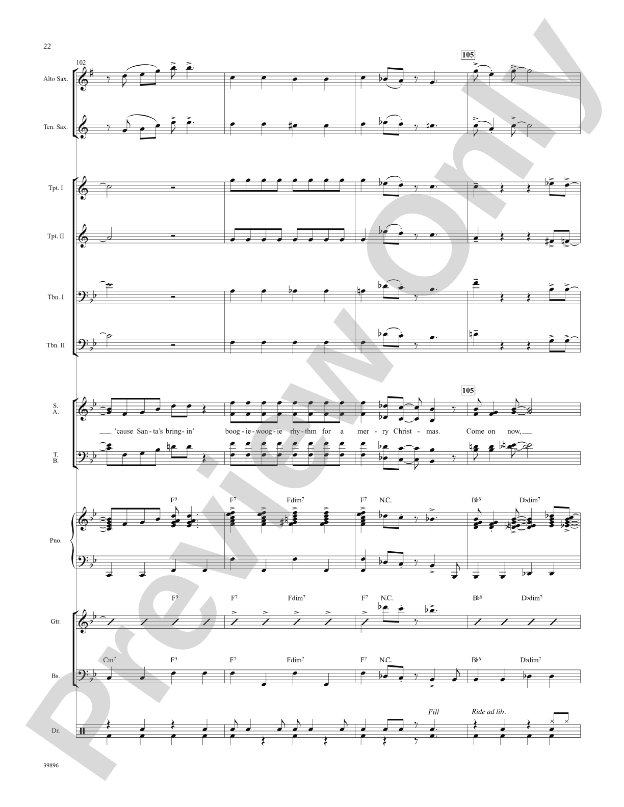 Gettin' in the Mood (for Christmas): Choral SoundPax