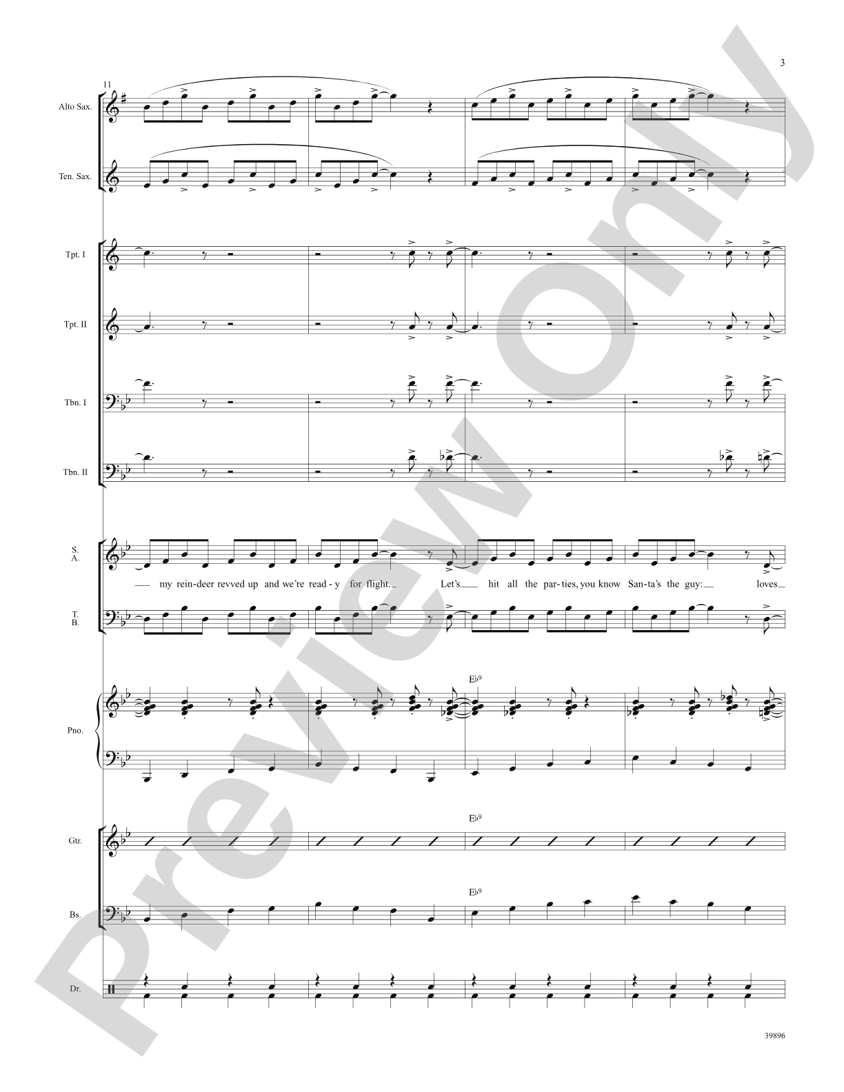 Gettin' in the Mood (for Christmas): Choral SoundPax