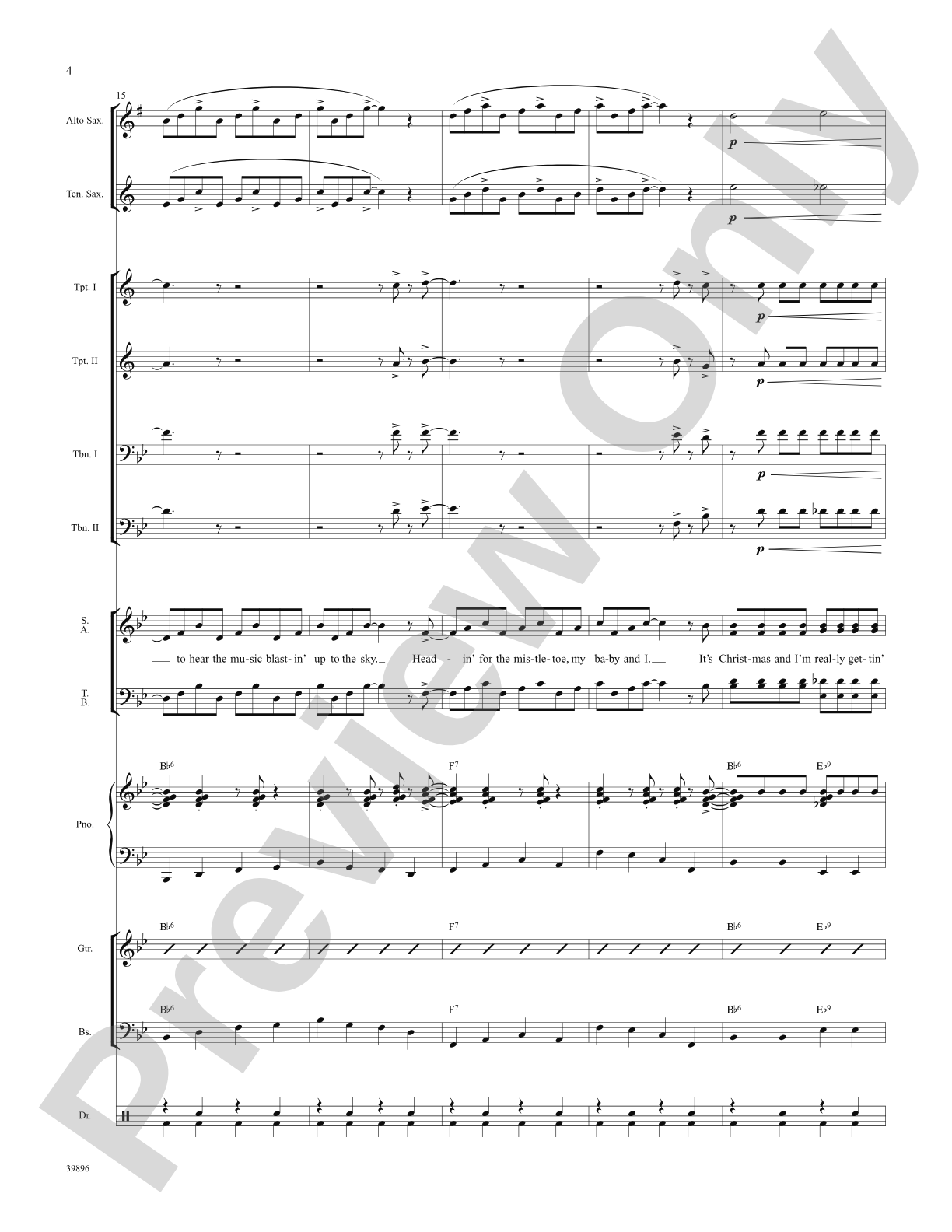 Gettin' in the Mood (for Christmas): Choral SoundPax