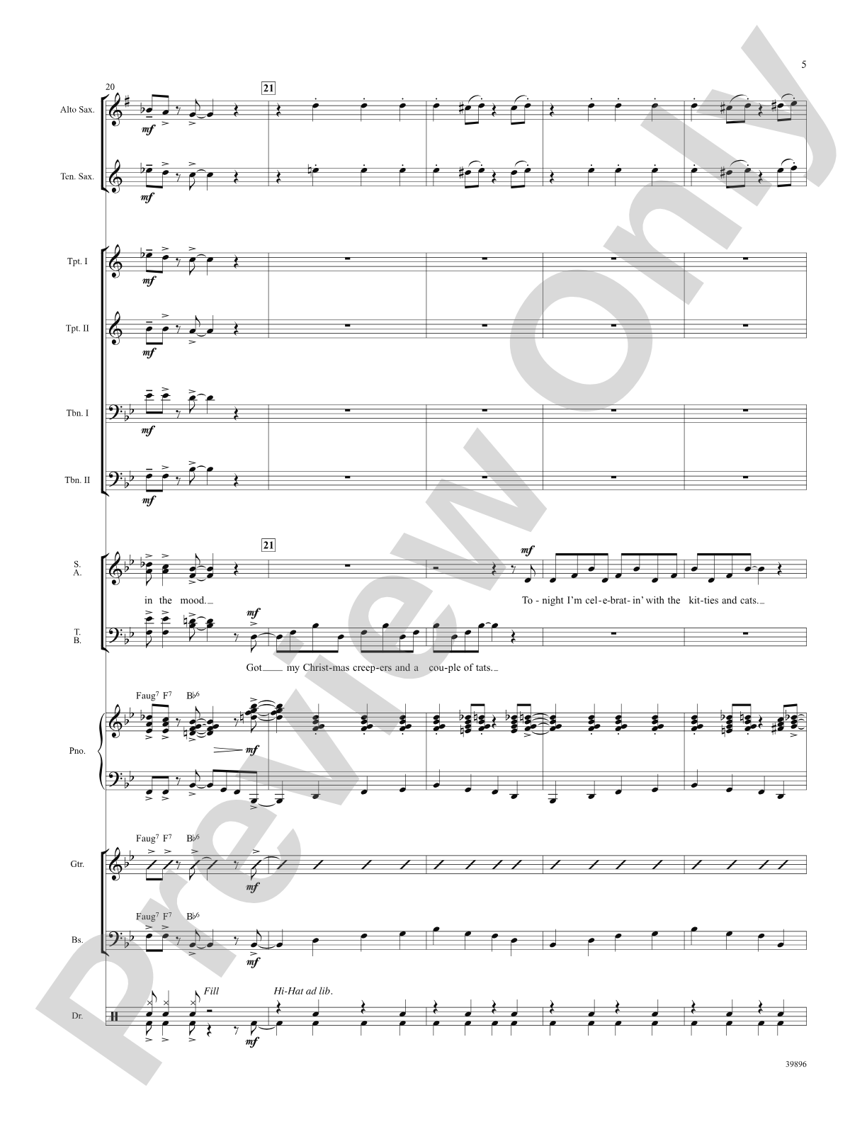 Gettin' in the Mood (for Christmas): Choral SoundPax