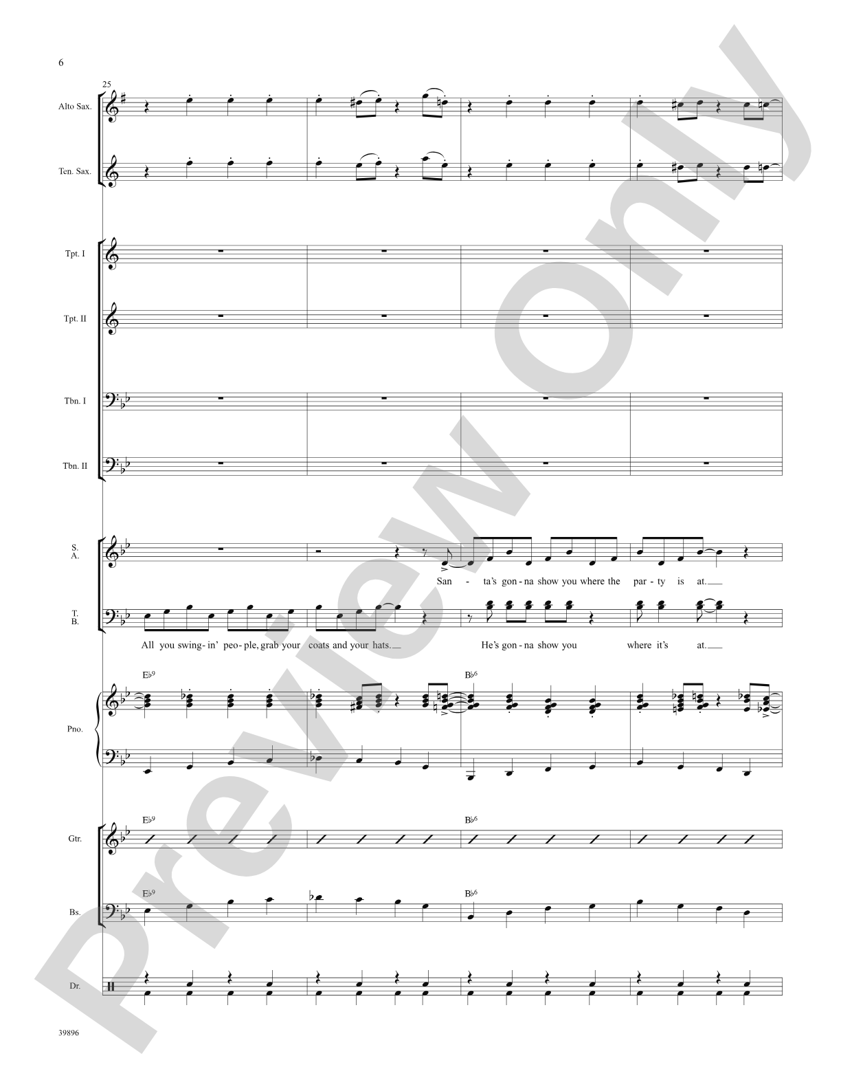 Gettin' in the Mood (for Christmas): Choral SoundPax