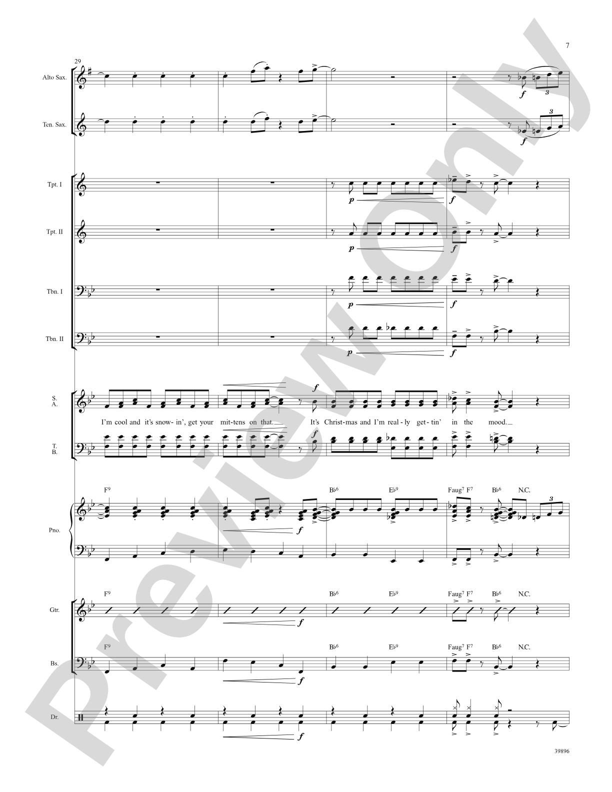 Gettin' in the Mood (for Christmas): Choral SoundPax