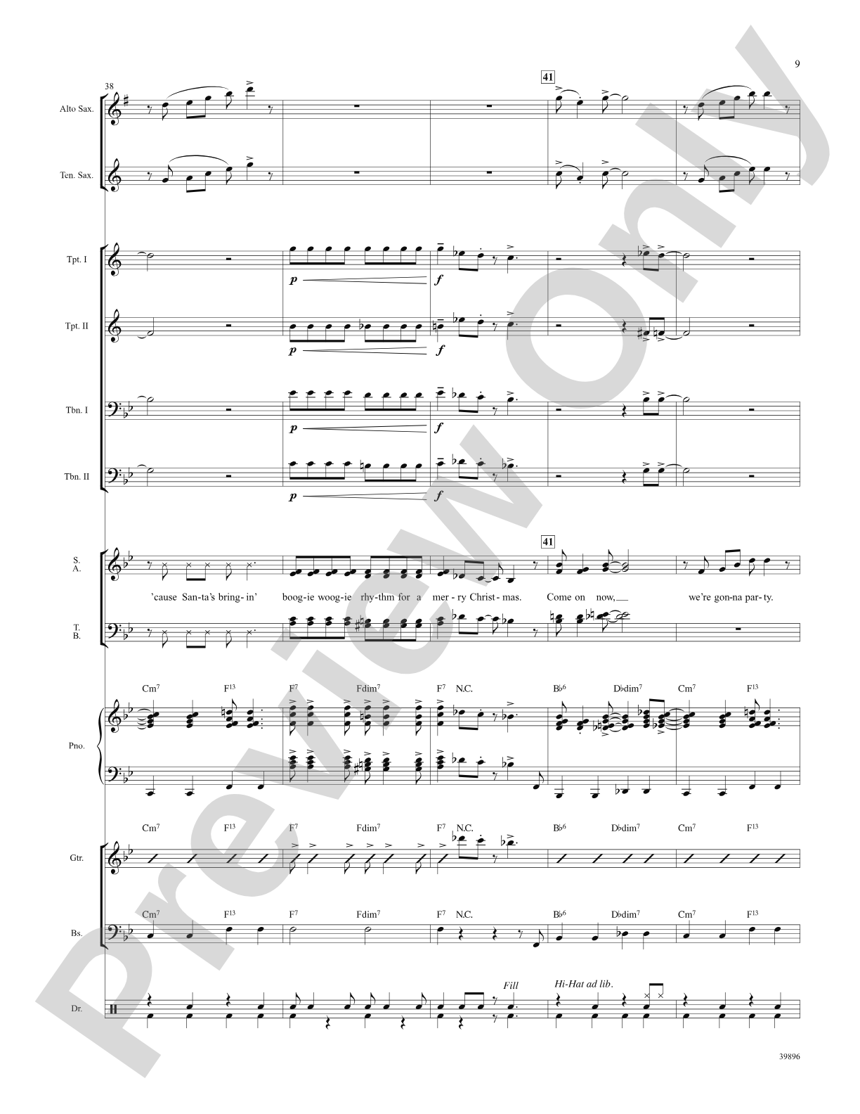 Gettin' in the Mood (for Christmas): Choral SoundPax