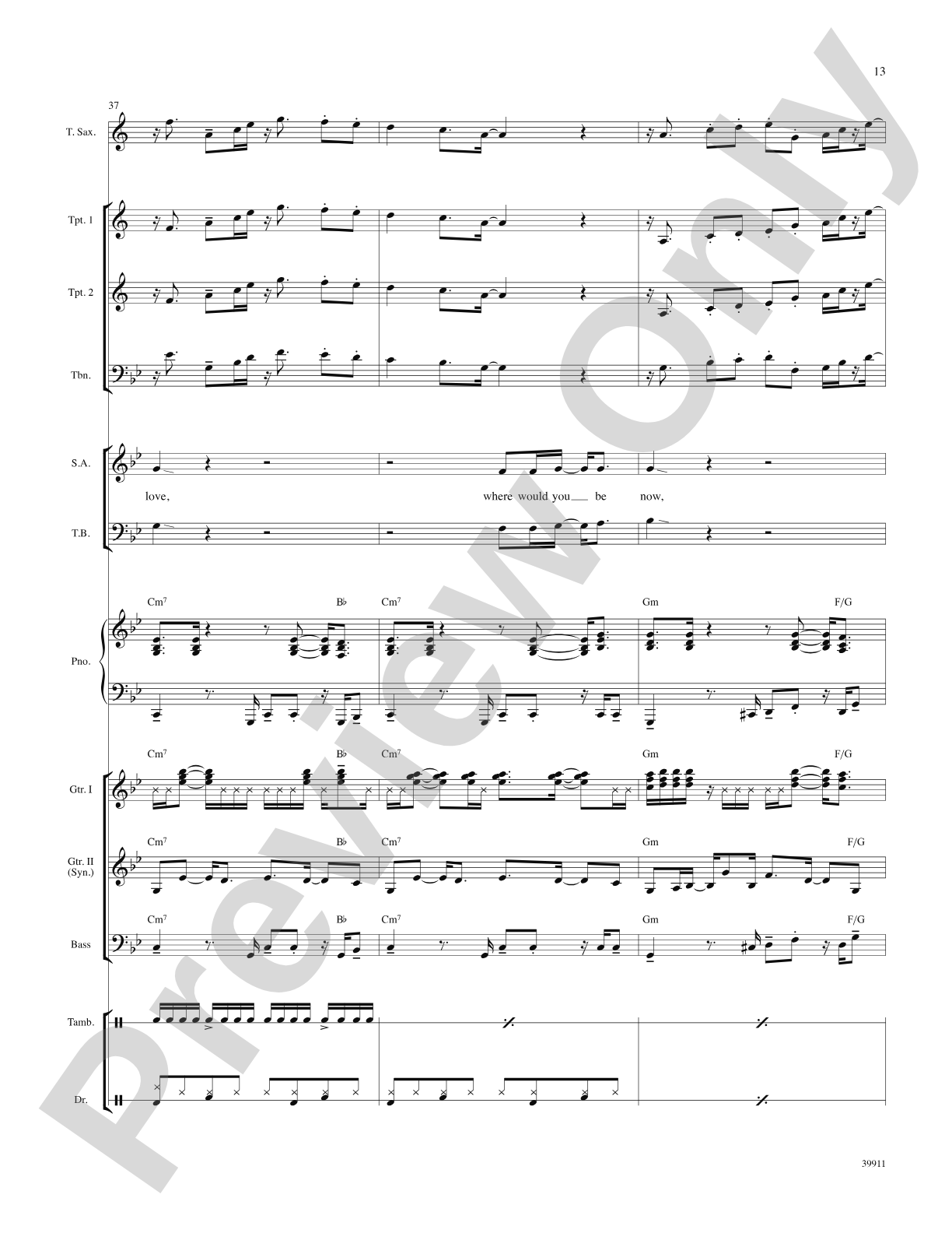 Long Train Runnin': Score: Choral SoundPax