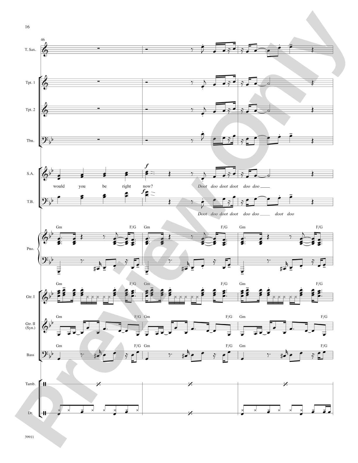 Long Train Runnin': Score: Choral SoundPax