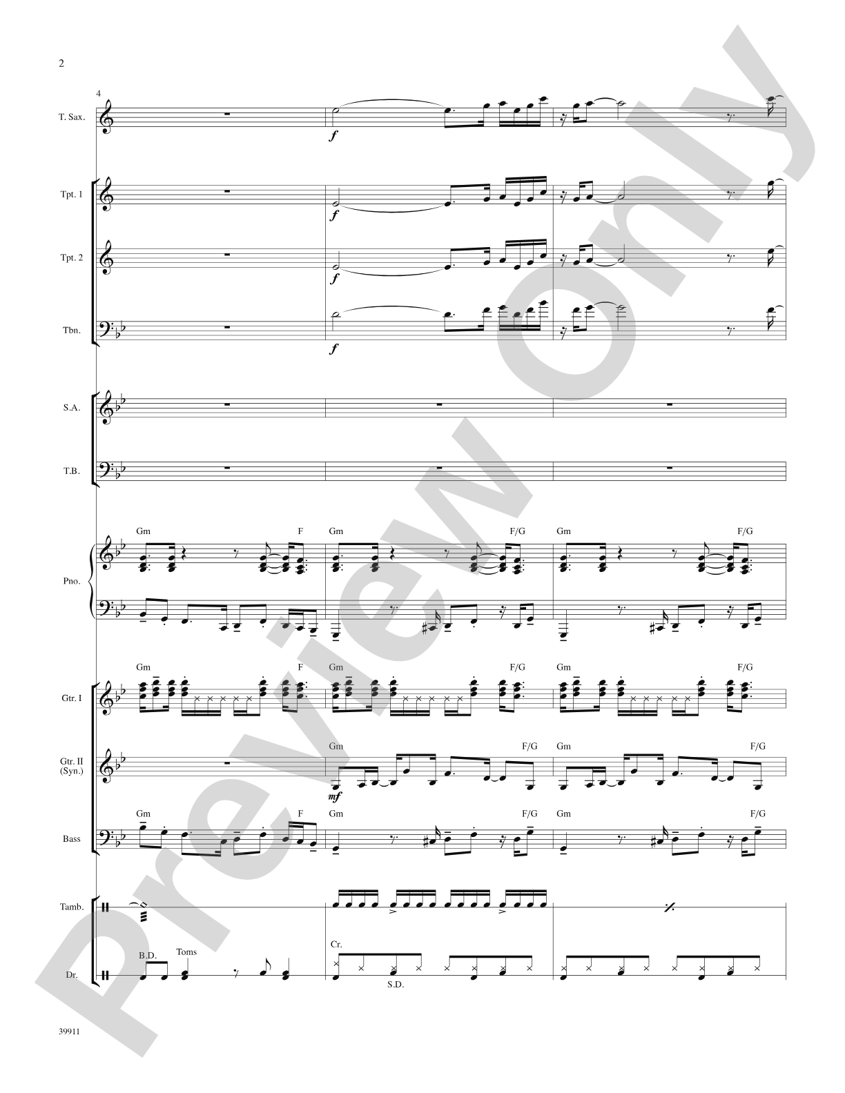 Long Train Runnin': Score: Choral SoundPax