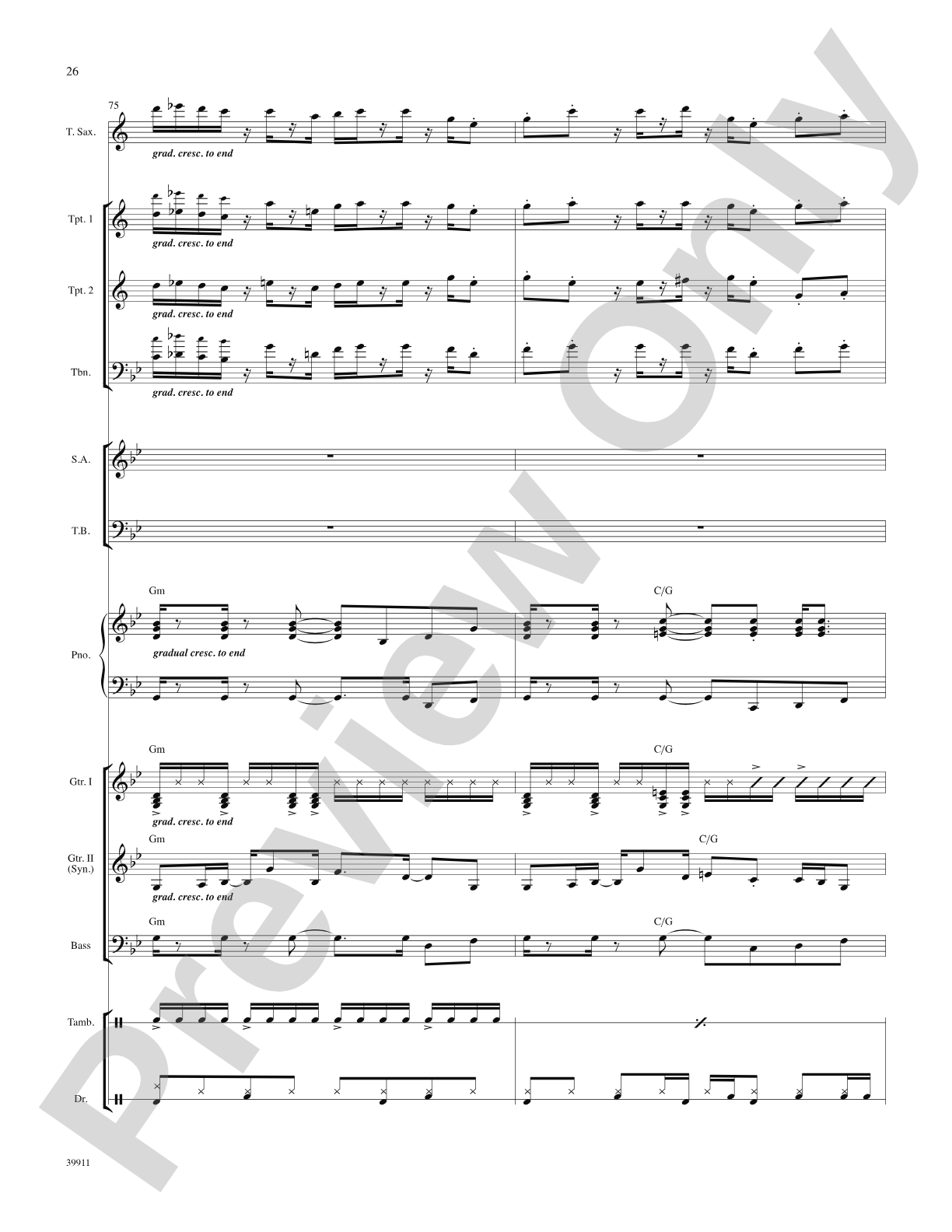 Long Train Runnin': Score: Choral SoundPax