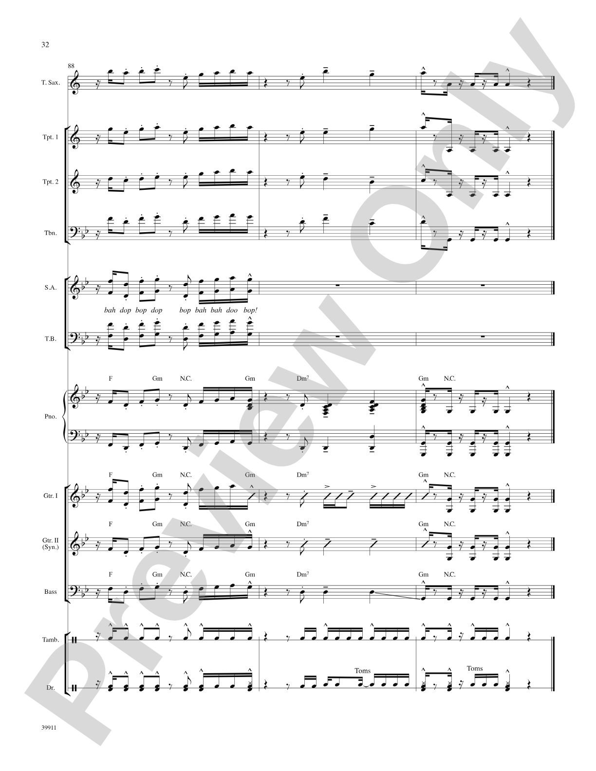 Long Train Runnin': Score: Choral SoundPax