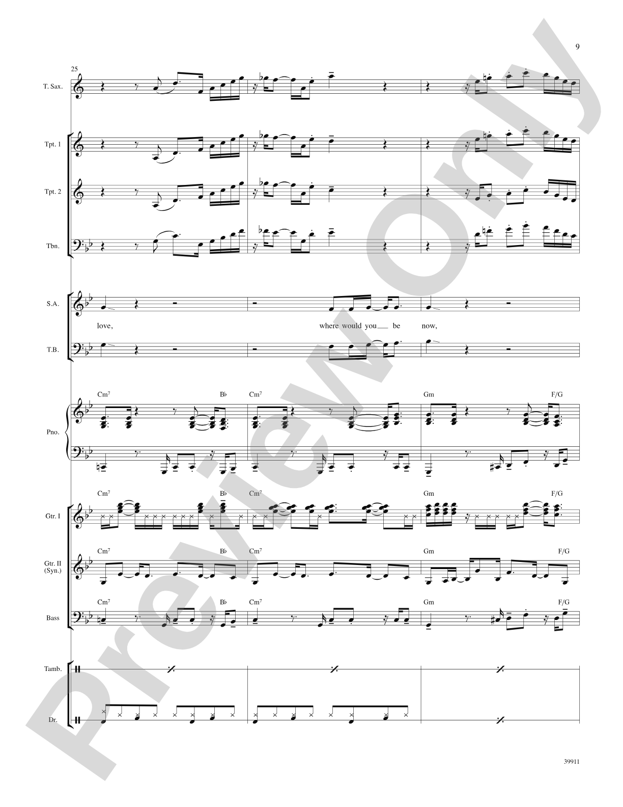 Long Train Runnin': Score: Choral SoundPax