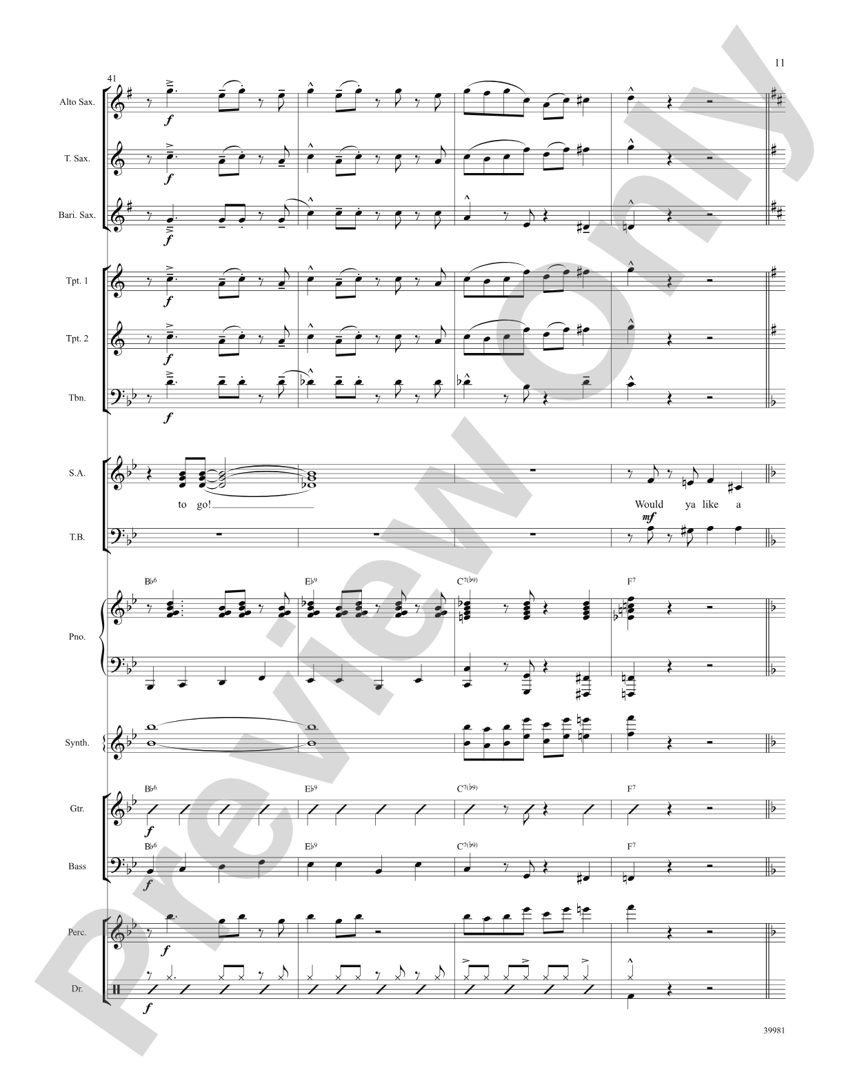 Jet Set (from the musical Catch Me If You Can): Choral SoundPax