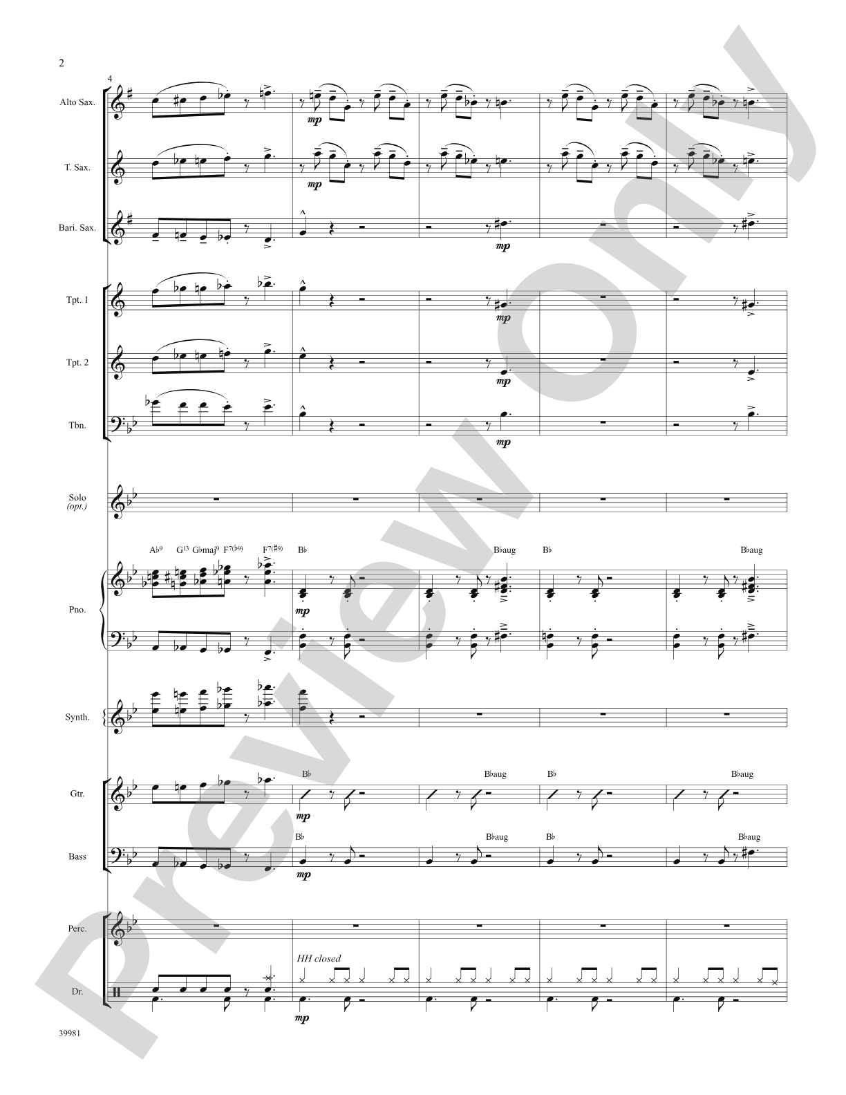 Jet Set (from the musical Catch Me If You Can): Choral SoundPax