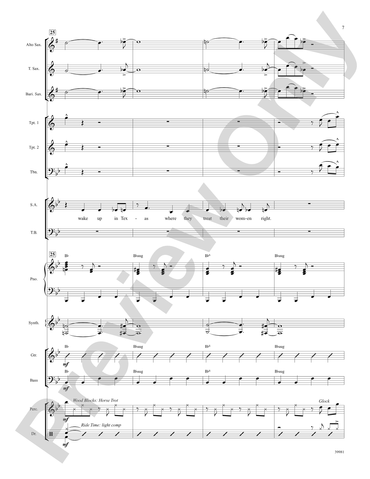 Jet Set (from the musical Catch Me If You Can): Choral SoundPax