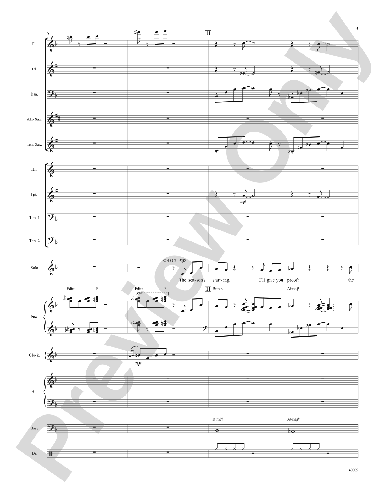 Counting Down to Christmas (from A Christmas Story: The Musical): Score: Choral SoundPax