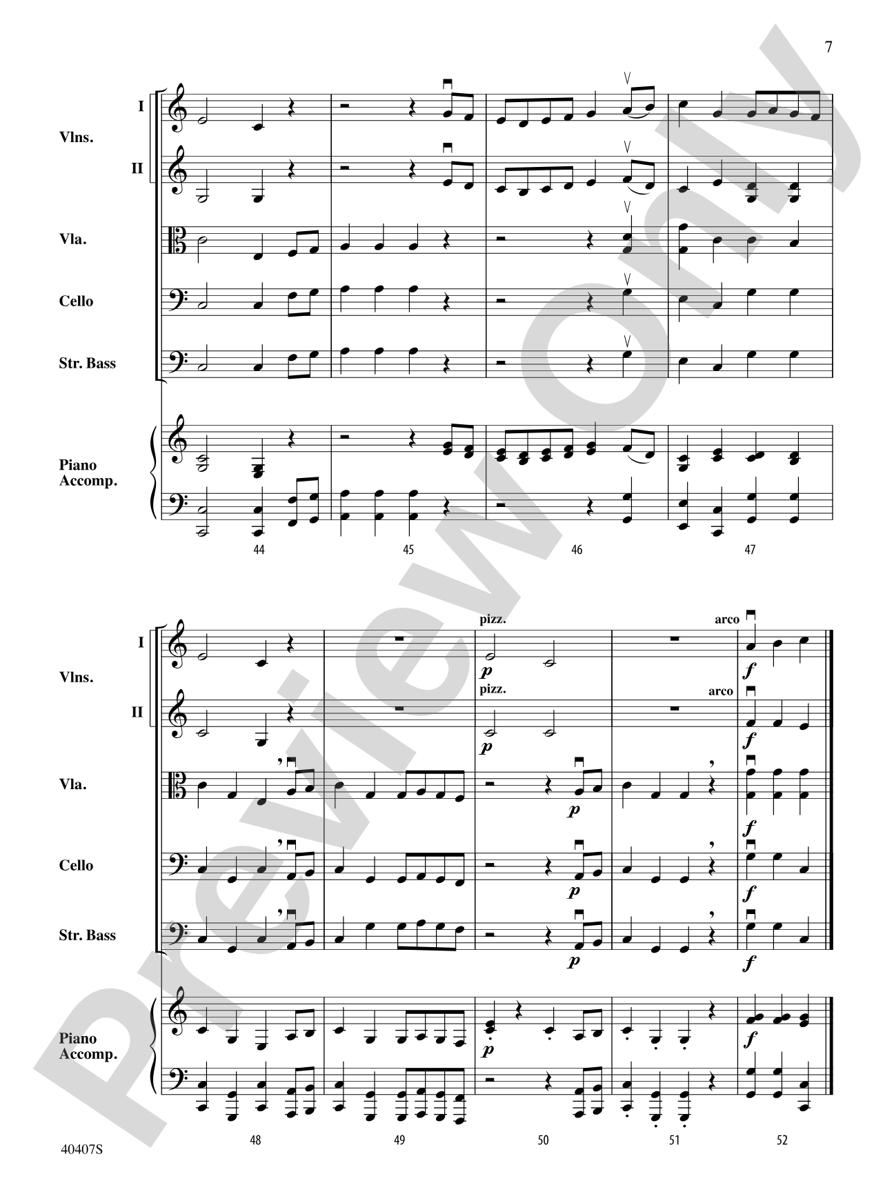 Robin Hood and Little John: String Orchestra Conductor Score & Parts