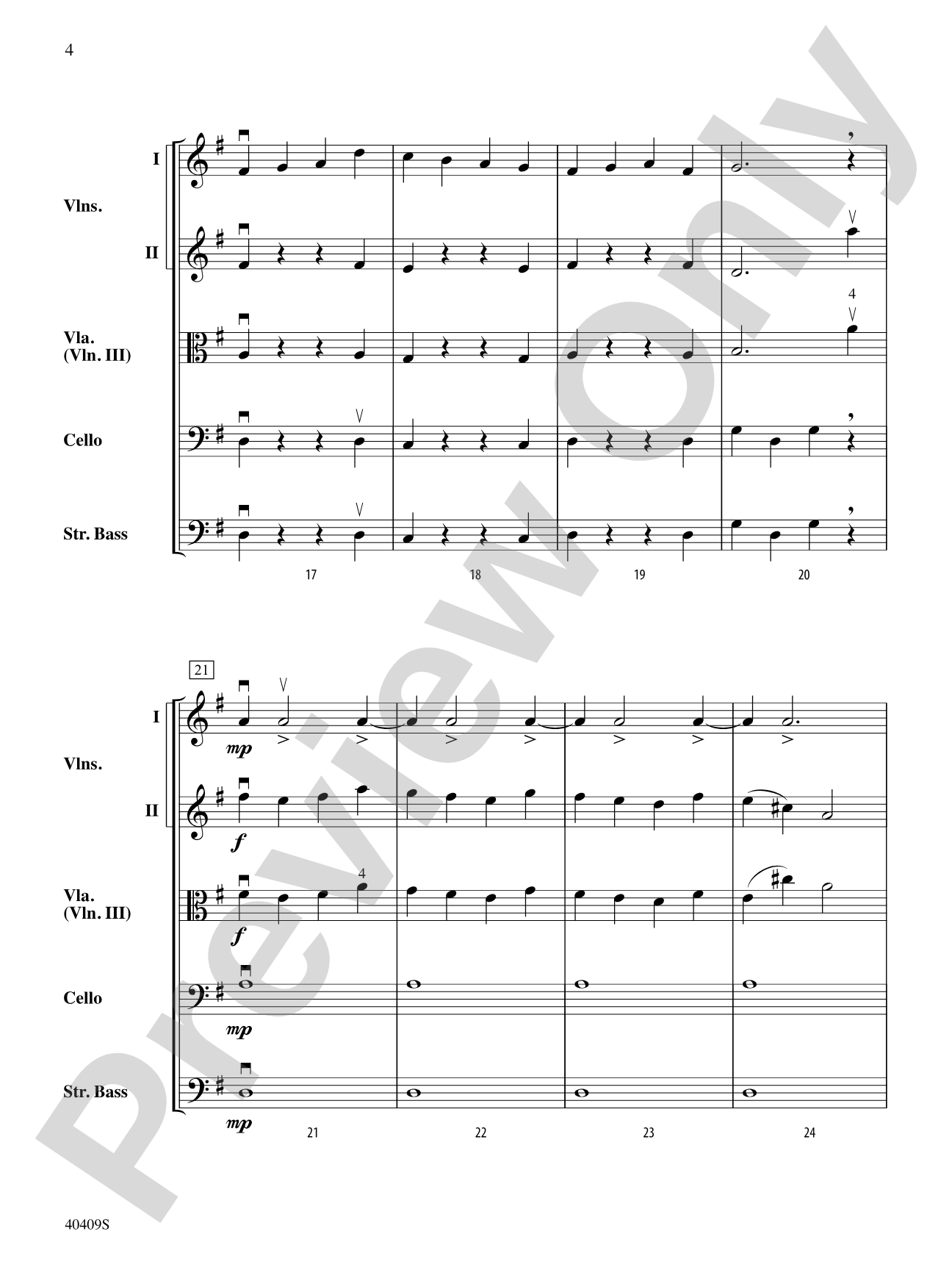 Planets in Motion: String Orchestra Conductor Score & Parts