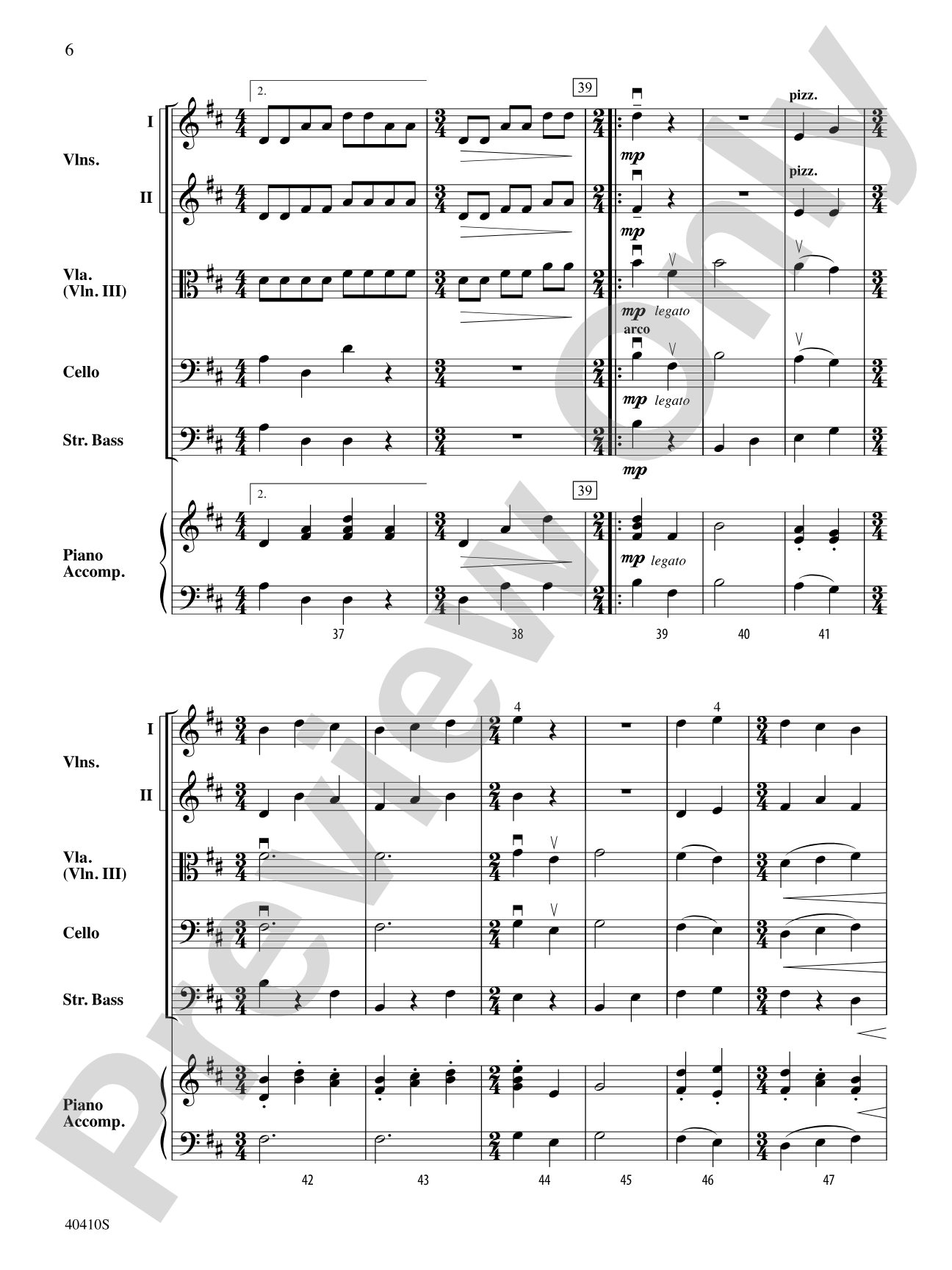 Time Trial: String Orchestra Conductor Score & Parts