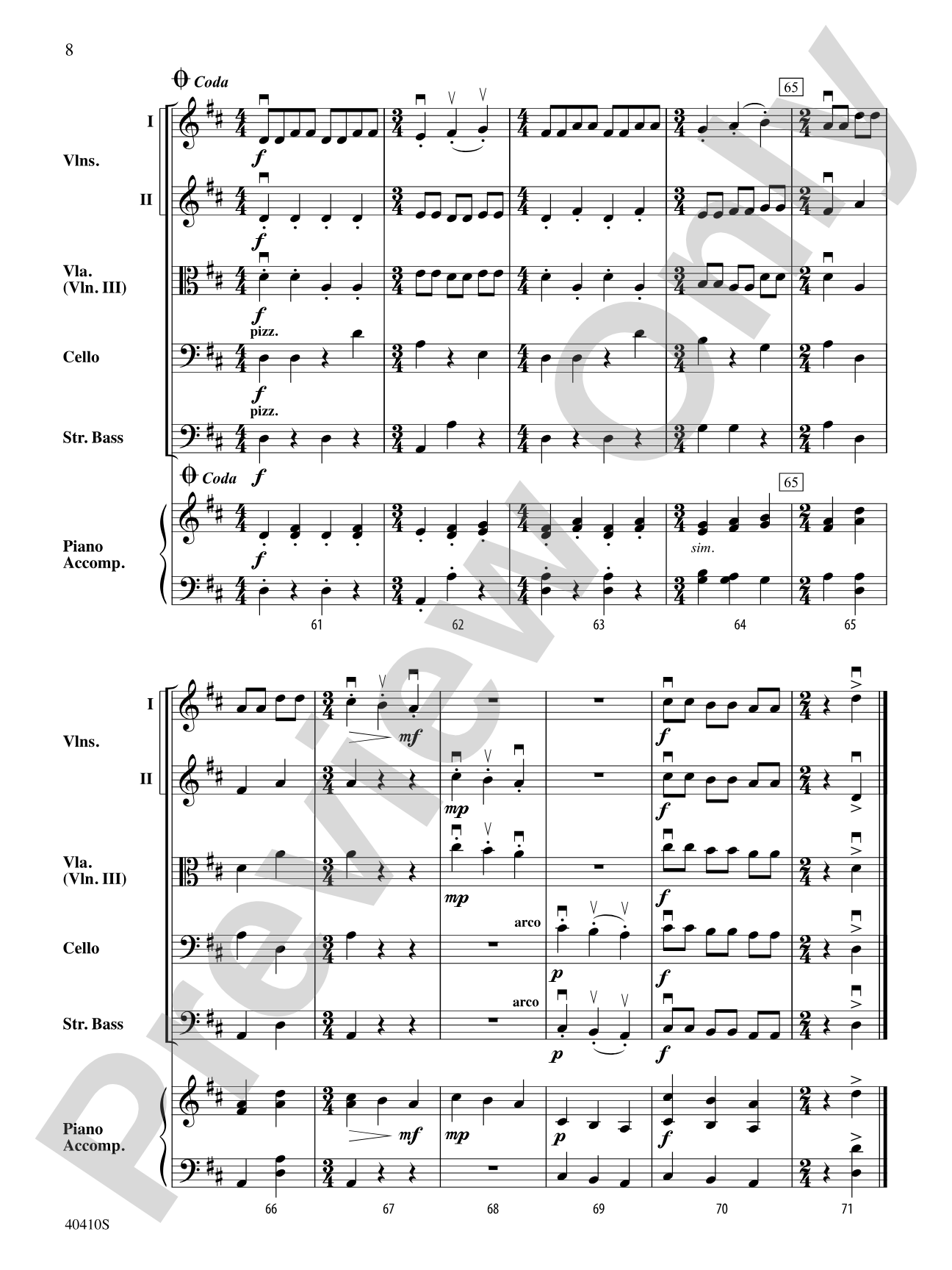 Time Trial: String Orchestra Conductor Score & Parts