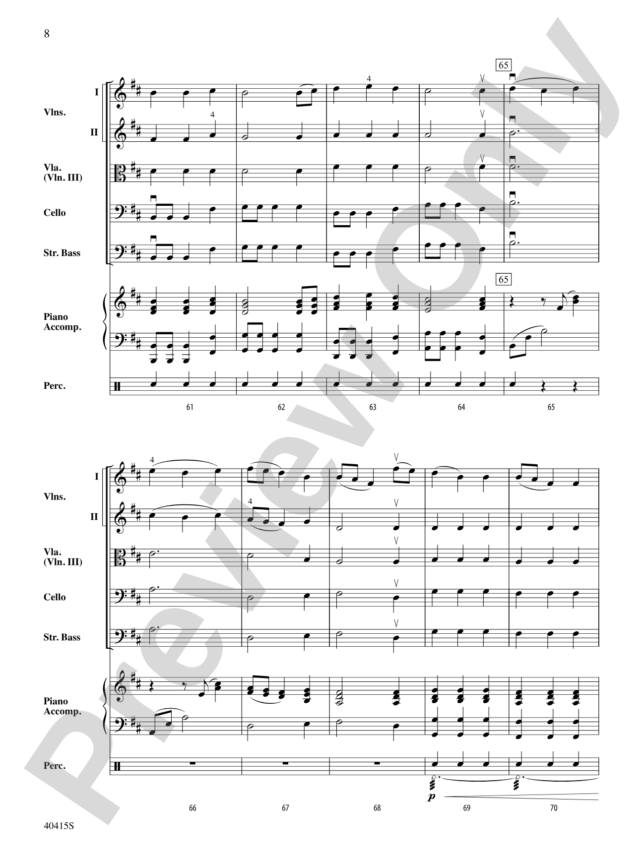 Ghost Ship: String Orchestra Conductor Score & Parts