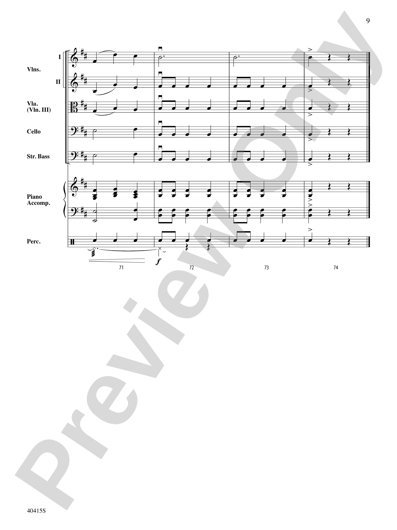 Ghost Ship: String Orchestra Conductor Score & Parts