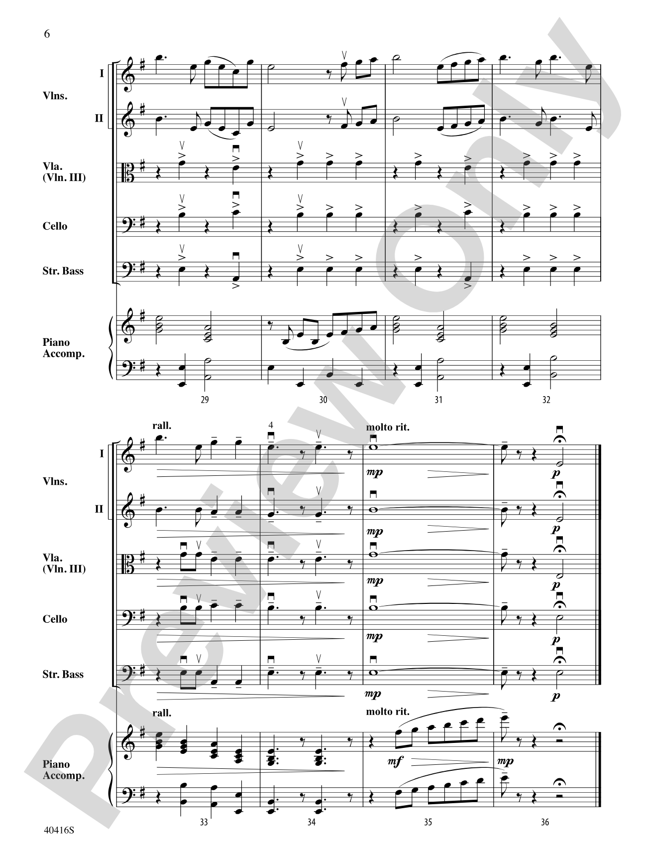 Swan Lake: String Orchestra Conductor Score & Parts
