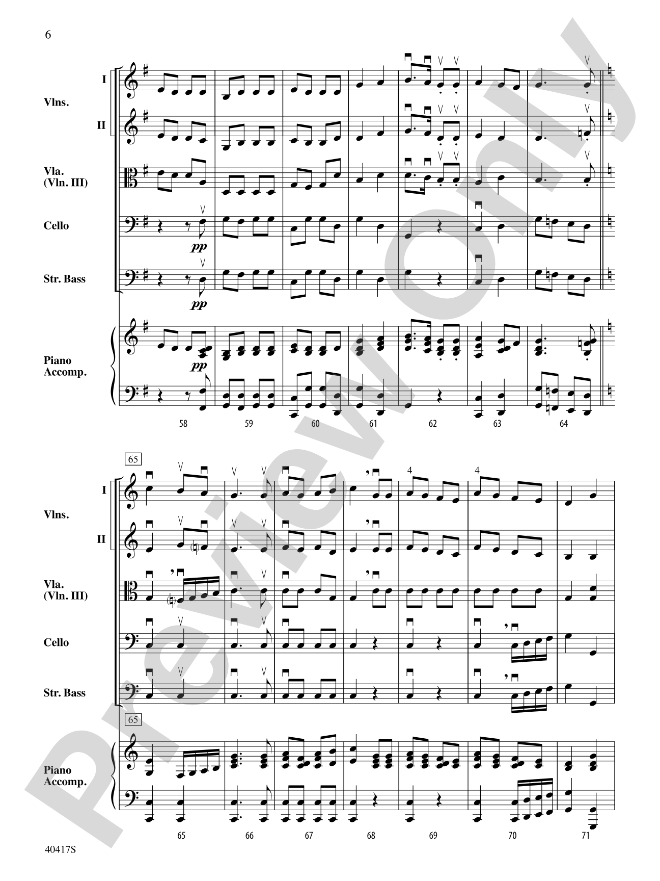 Krambambuli: String Orchestra Conductor Score & Parts