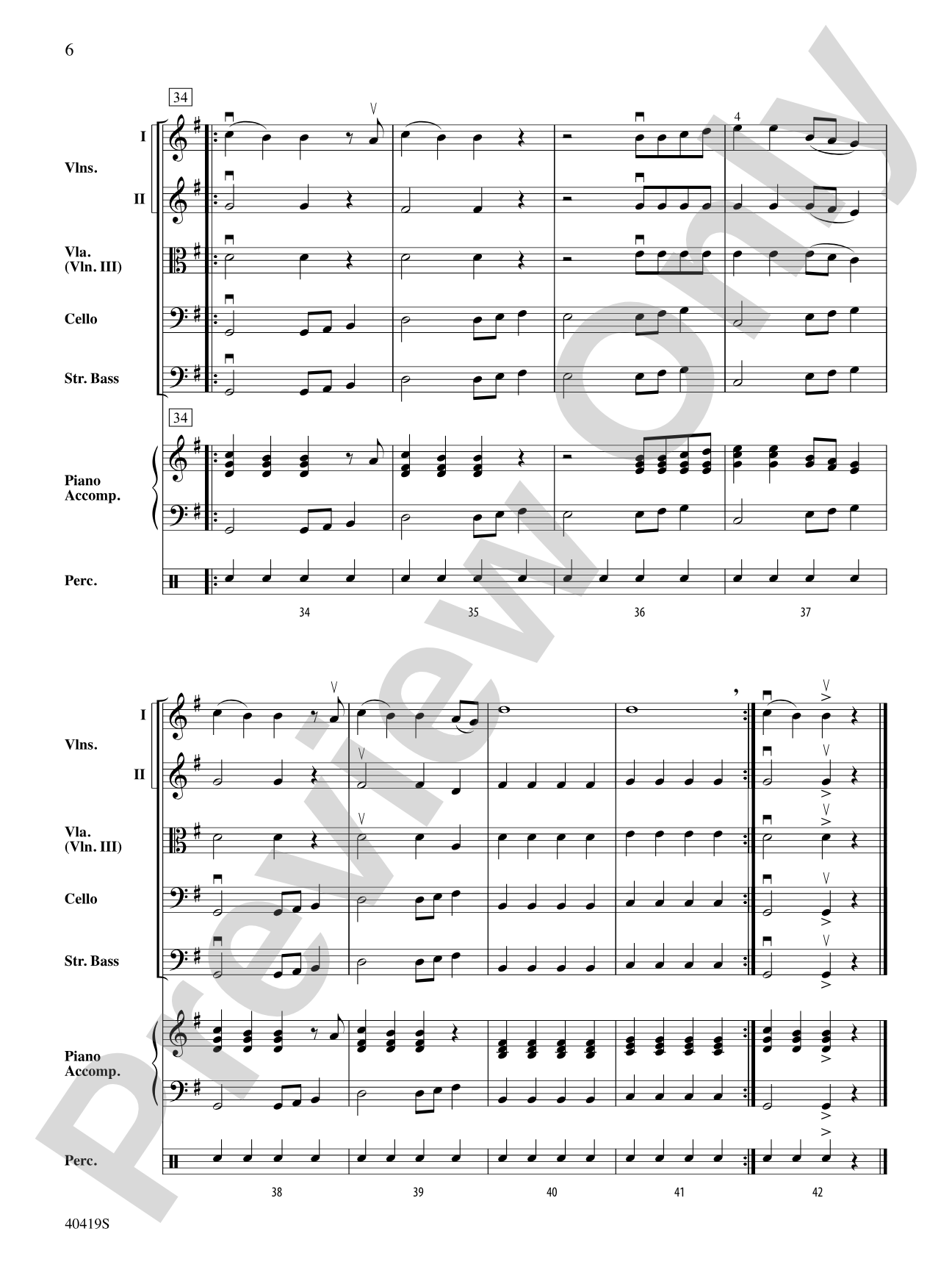 Short Cuts: String Orchestra Conductor Score & Parts