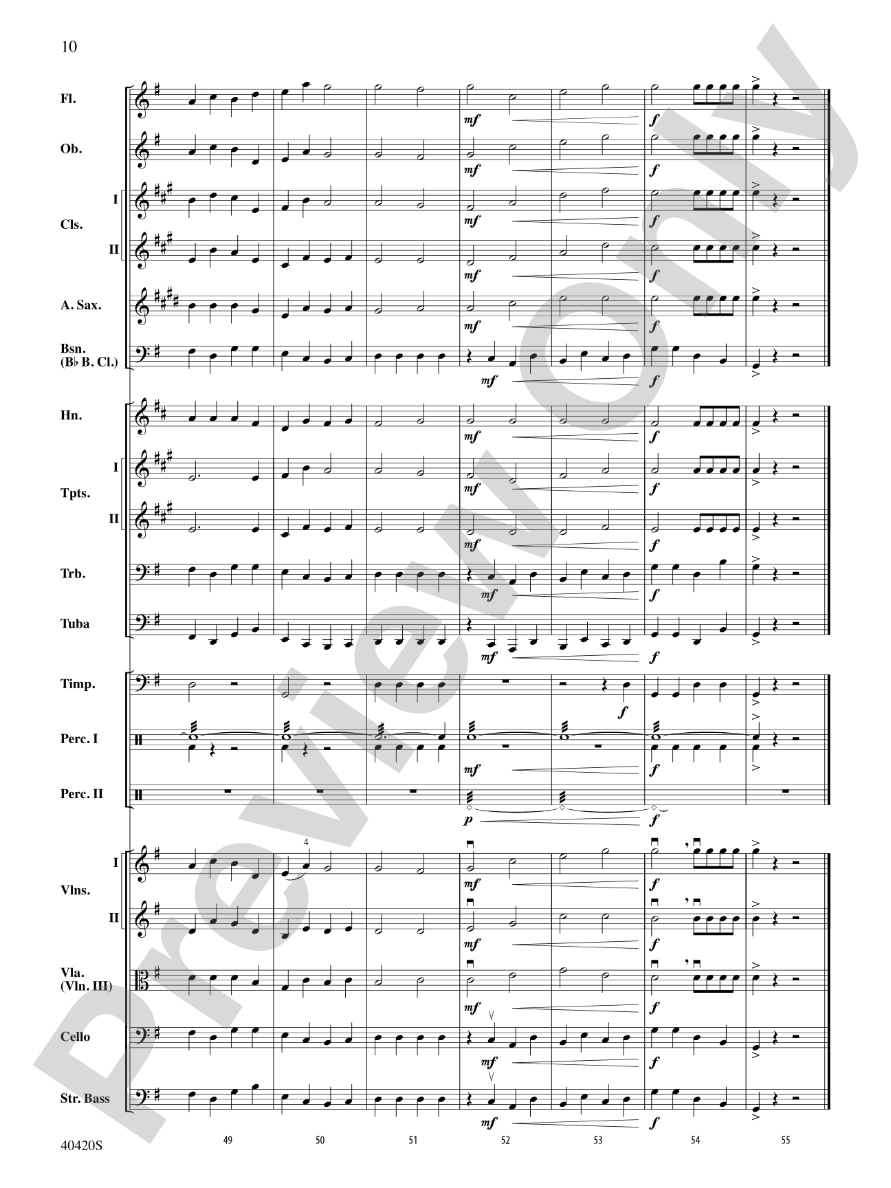 A Holiday Celebration: Full Orchestra Conductor Score & Parts