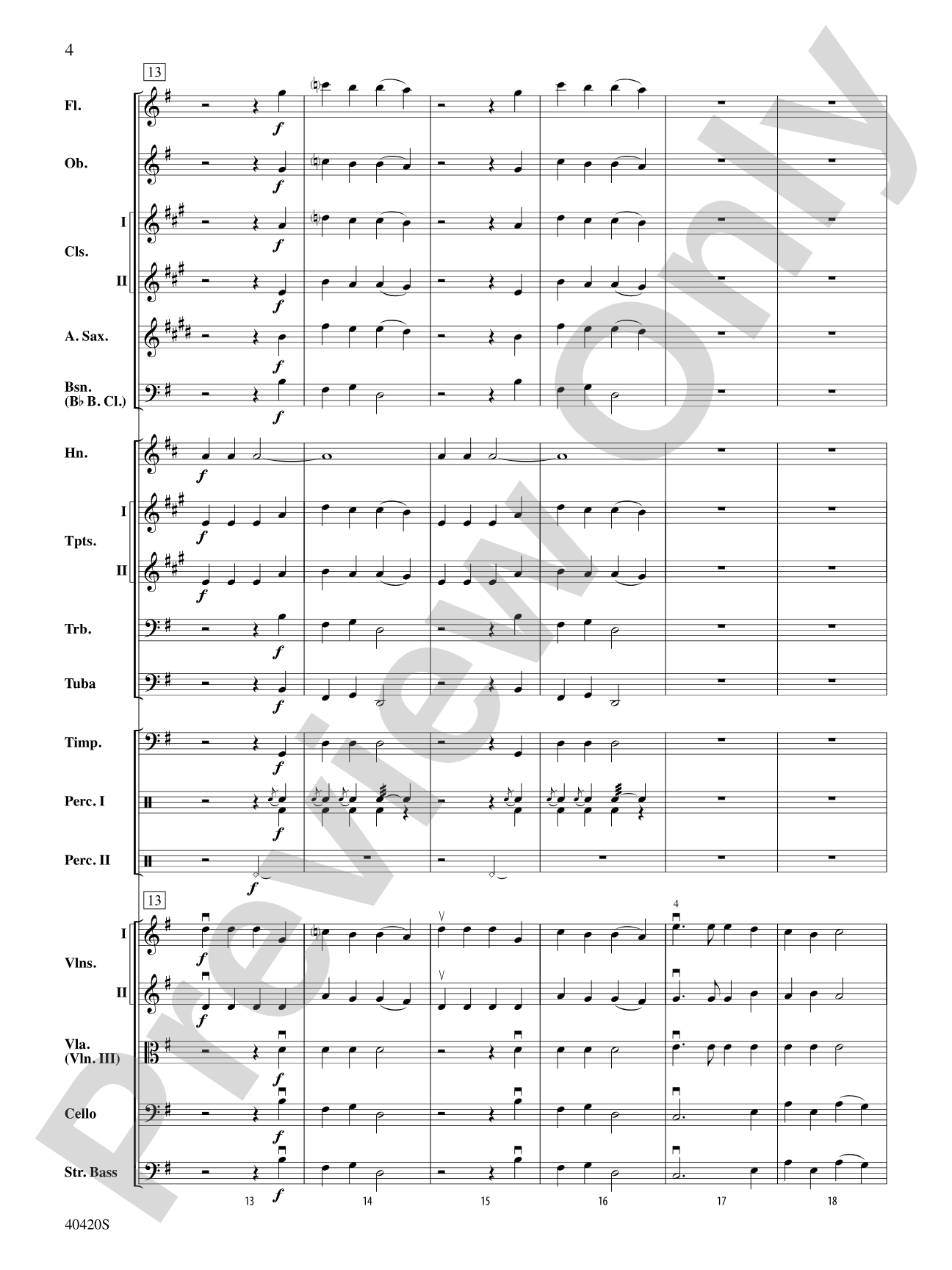 A Holiday Celebration: Full Orchestra Conductor Score & Parts