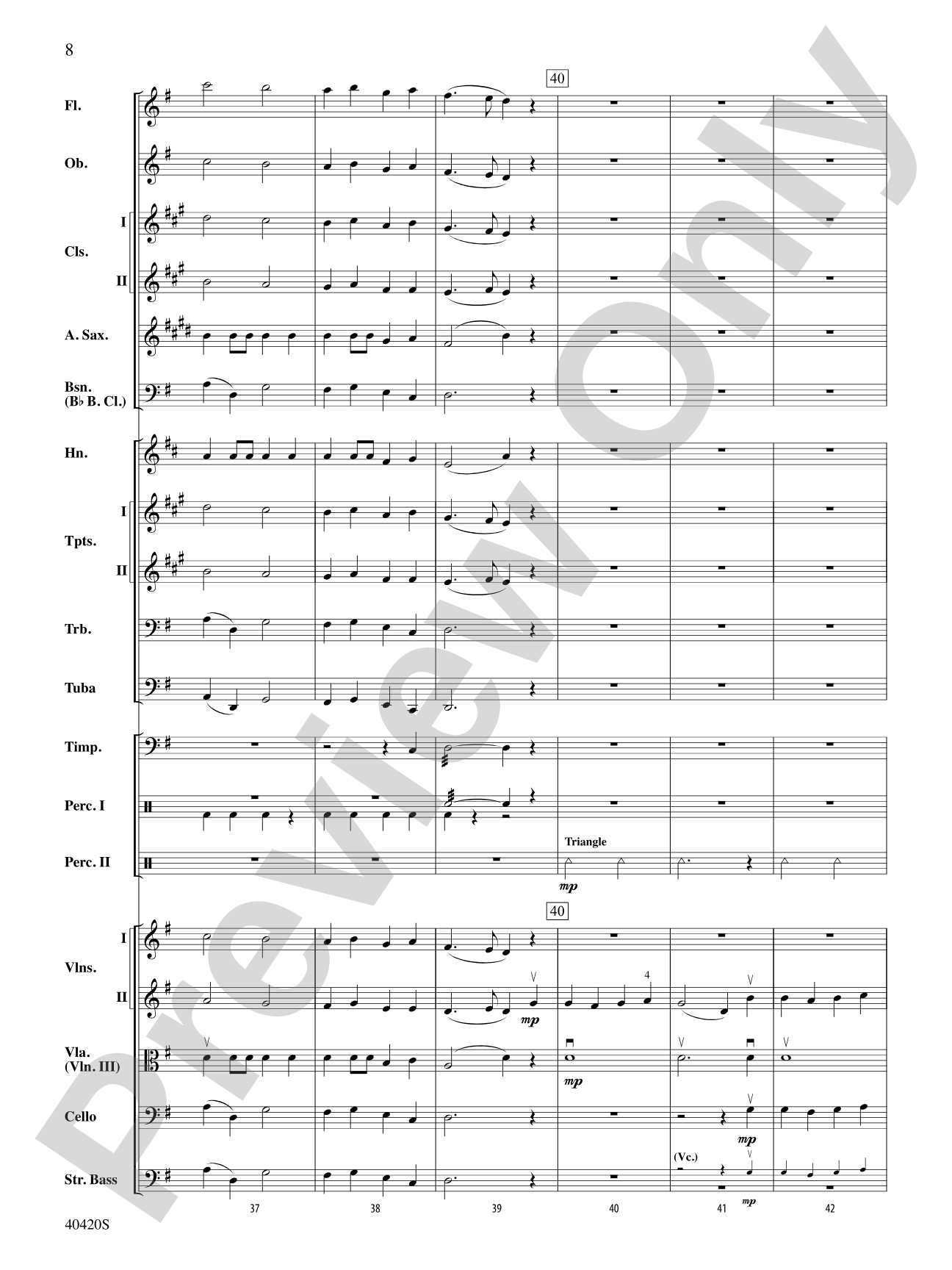 A Holiday Celebration: Full Orchestra Conductor Score & Parts