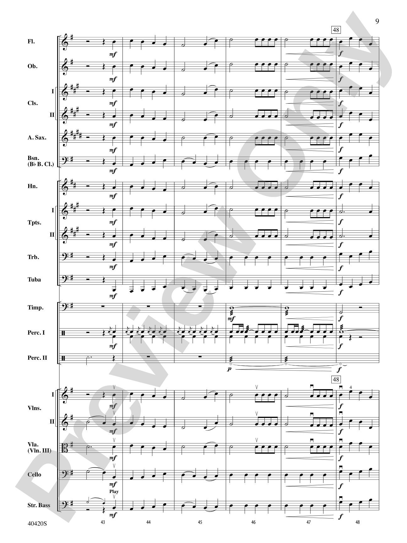 A Holiday Celebration: Full Orchestra Conductor Score & Parts