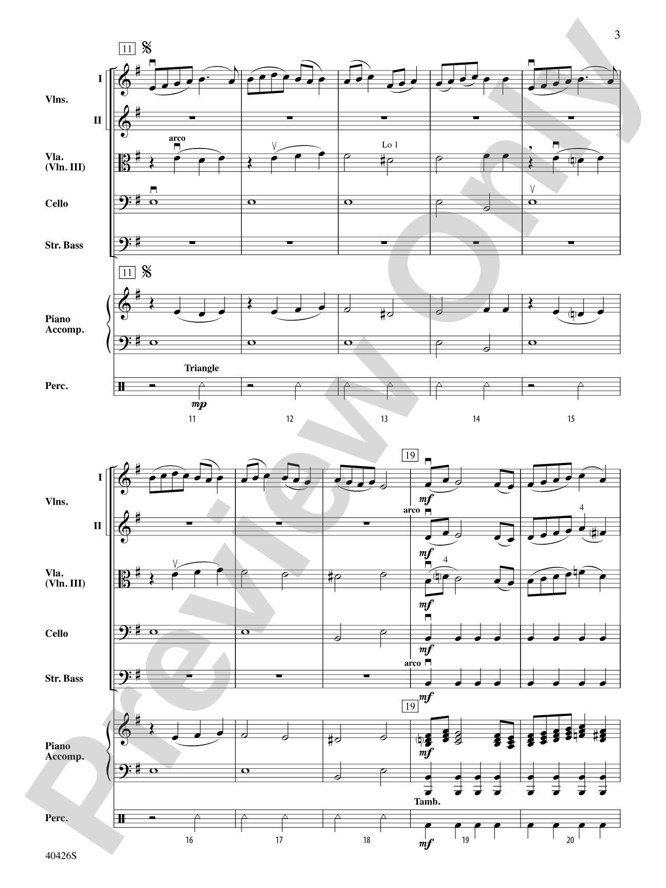 The Tell-Tale Heart: String Orchestra Conductor Score & Parts