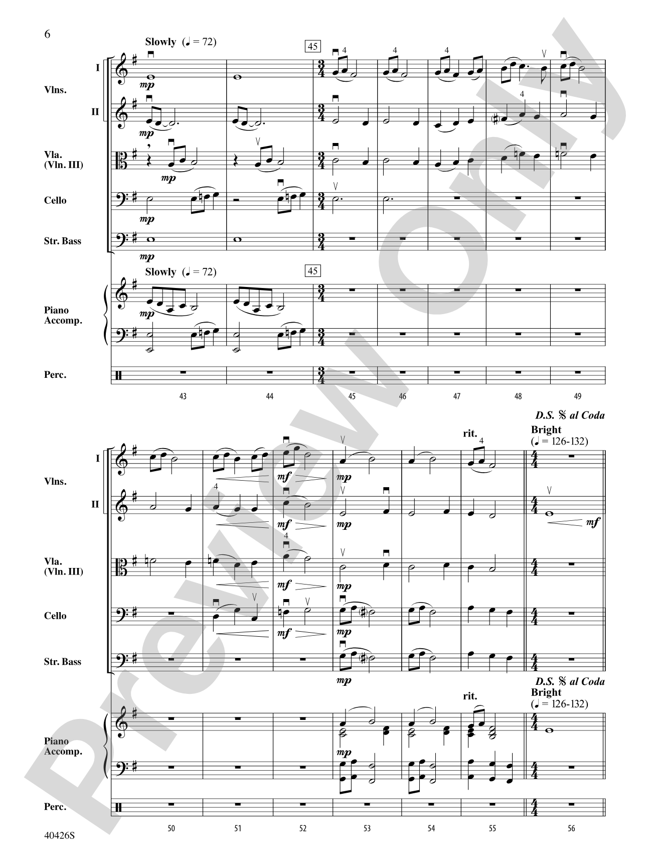 The Tell-Tale Heart: String Orchestra Conductor Score & Parts