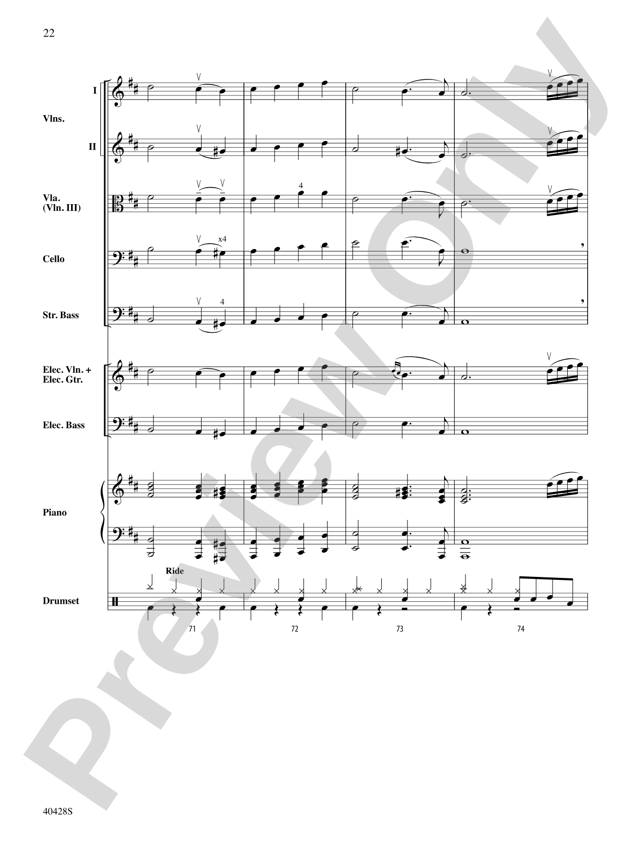 Faith Noel: String Orchestra Conductor Score & Parts