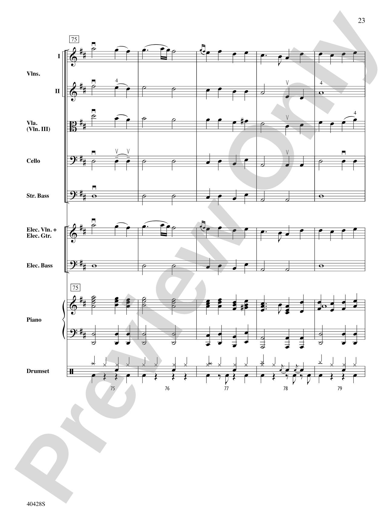Faith Noel: String Orchestra Conductor Score & Parts