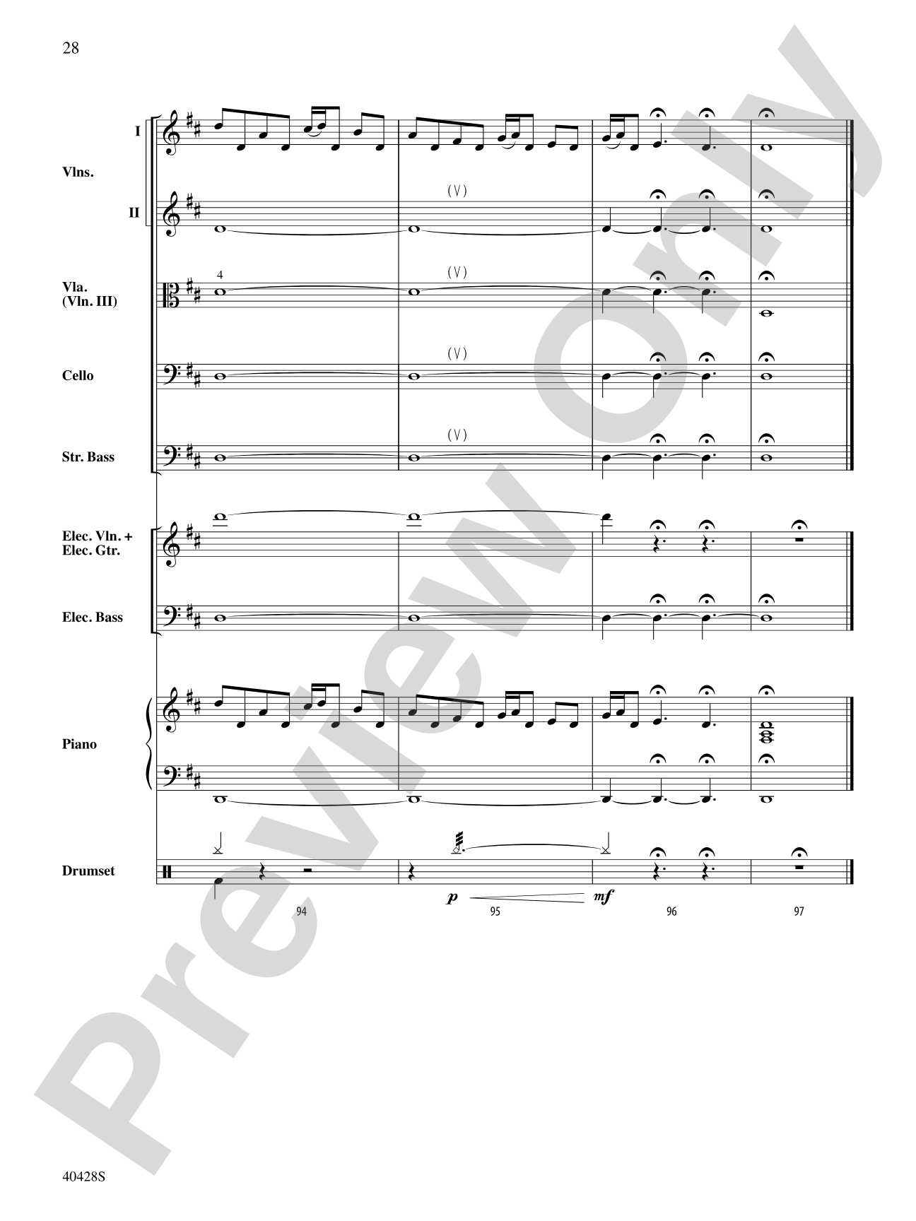 Faith Noel: String Orchestra Conductor Score & Parts