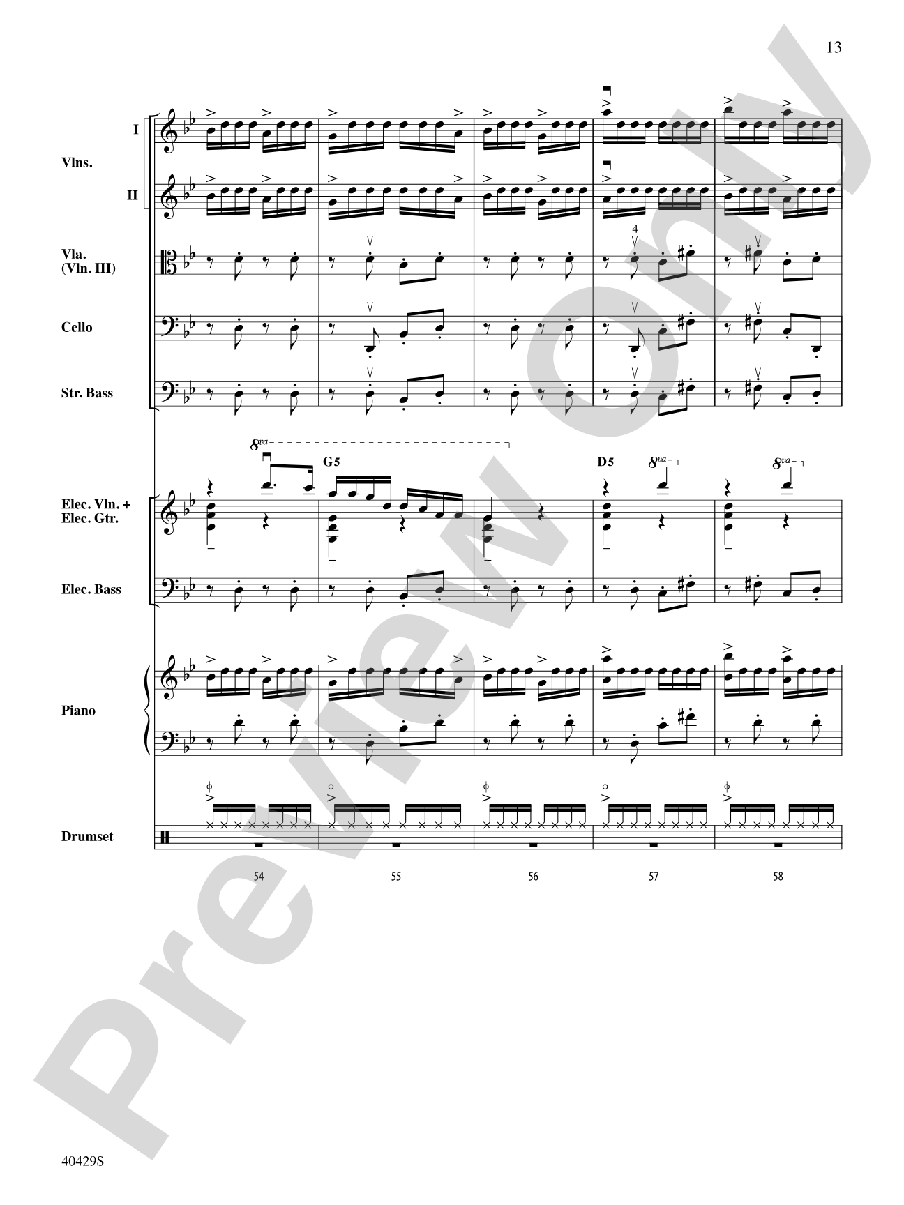 Wish Liszt: String Orchestra Conductor Score & Parts