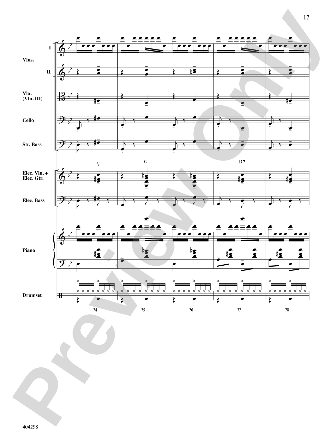 Wish Liszt: String Orchestra Conductor Score & Parts