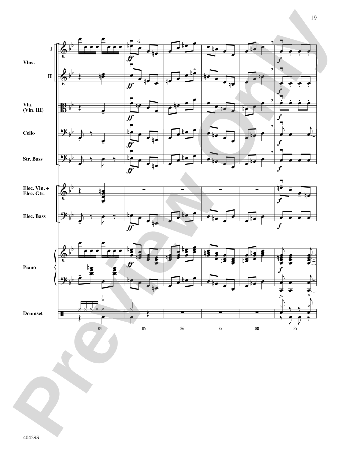 Wish Liszt: String Orchestra Conductor Score & Parts
