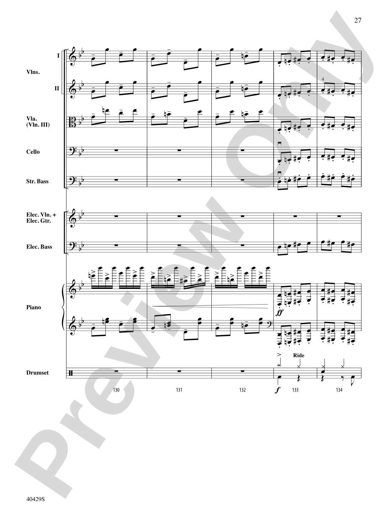 Wish Liszt: String Orchestra Conductor Score & Parts