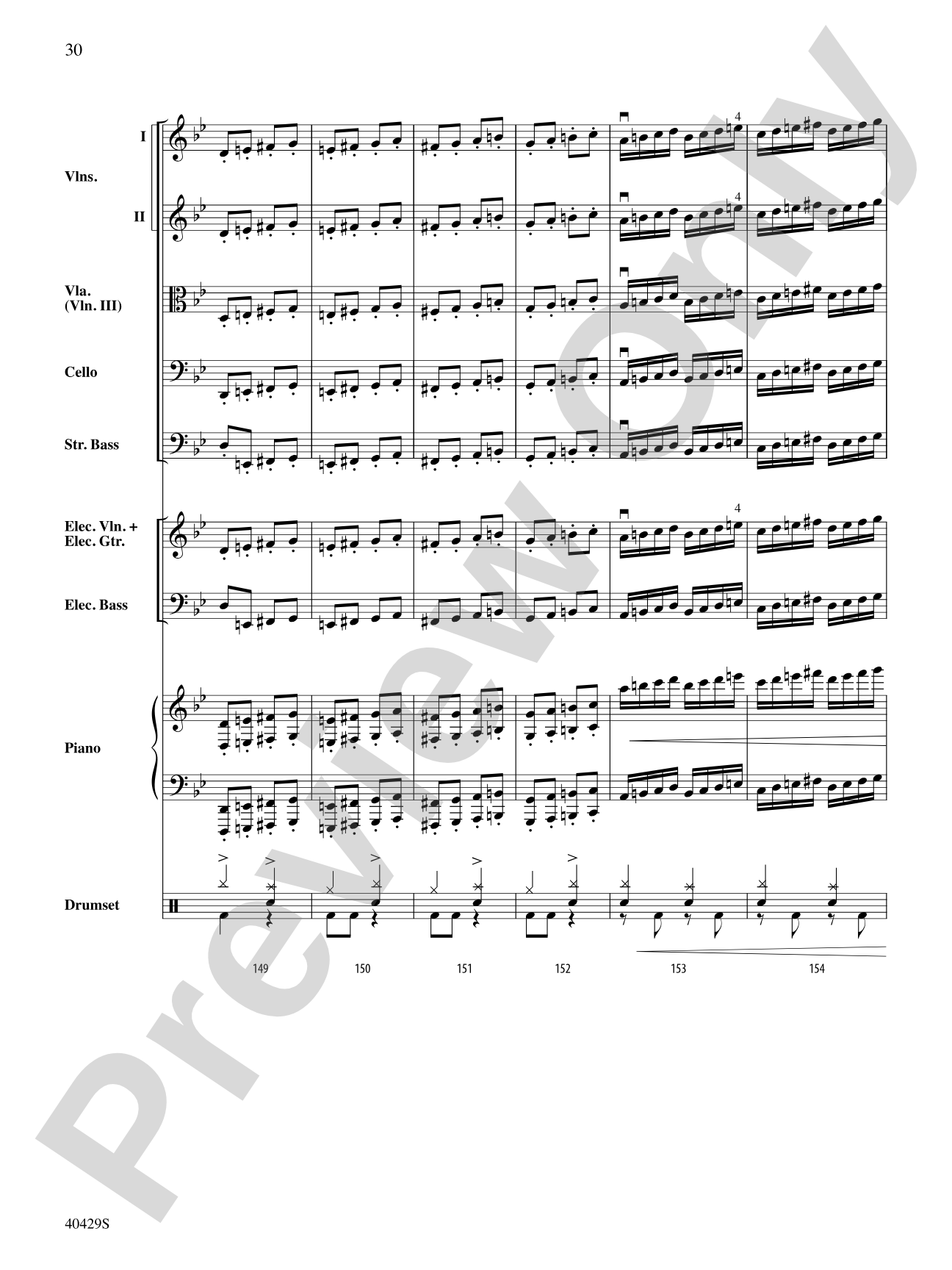 Wish Liszt: String Orchestra Conductor Score & Parts