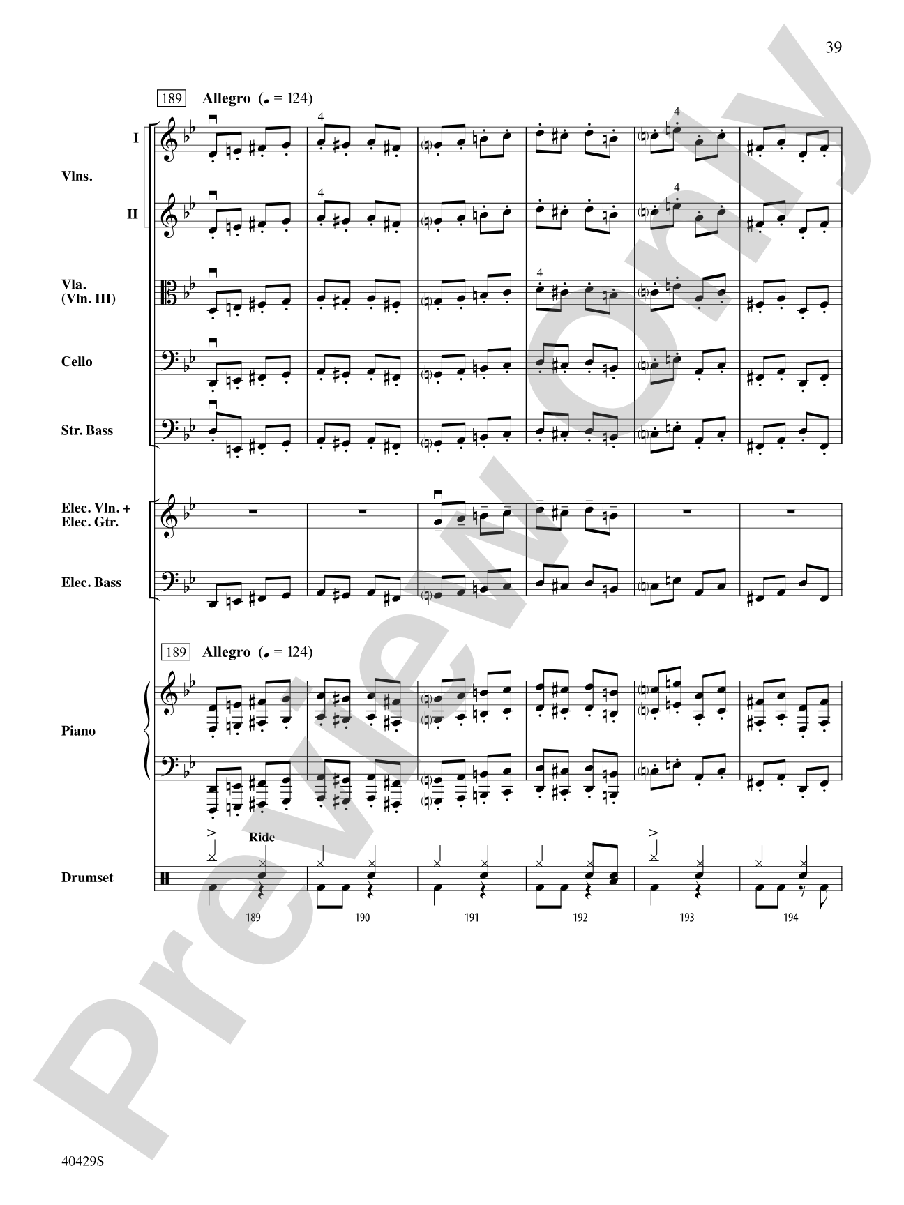 Wish Liszt: String Orchestra Conductor Score & Parts