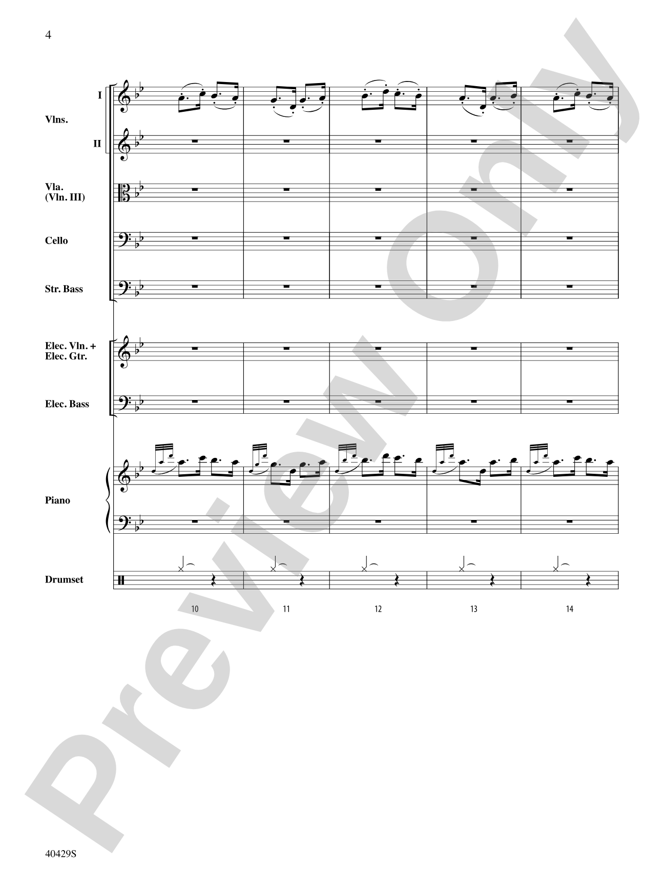 Wish Liszt: String Orchestra Conductor Score & Parts