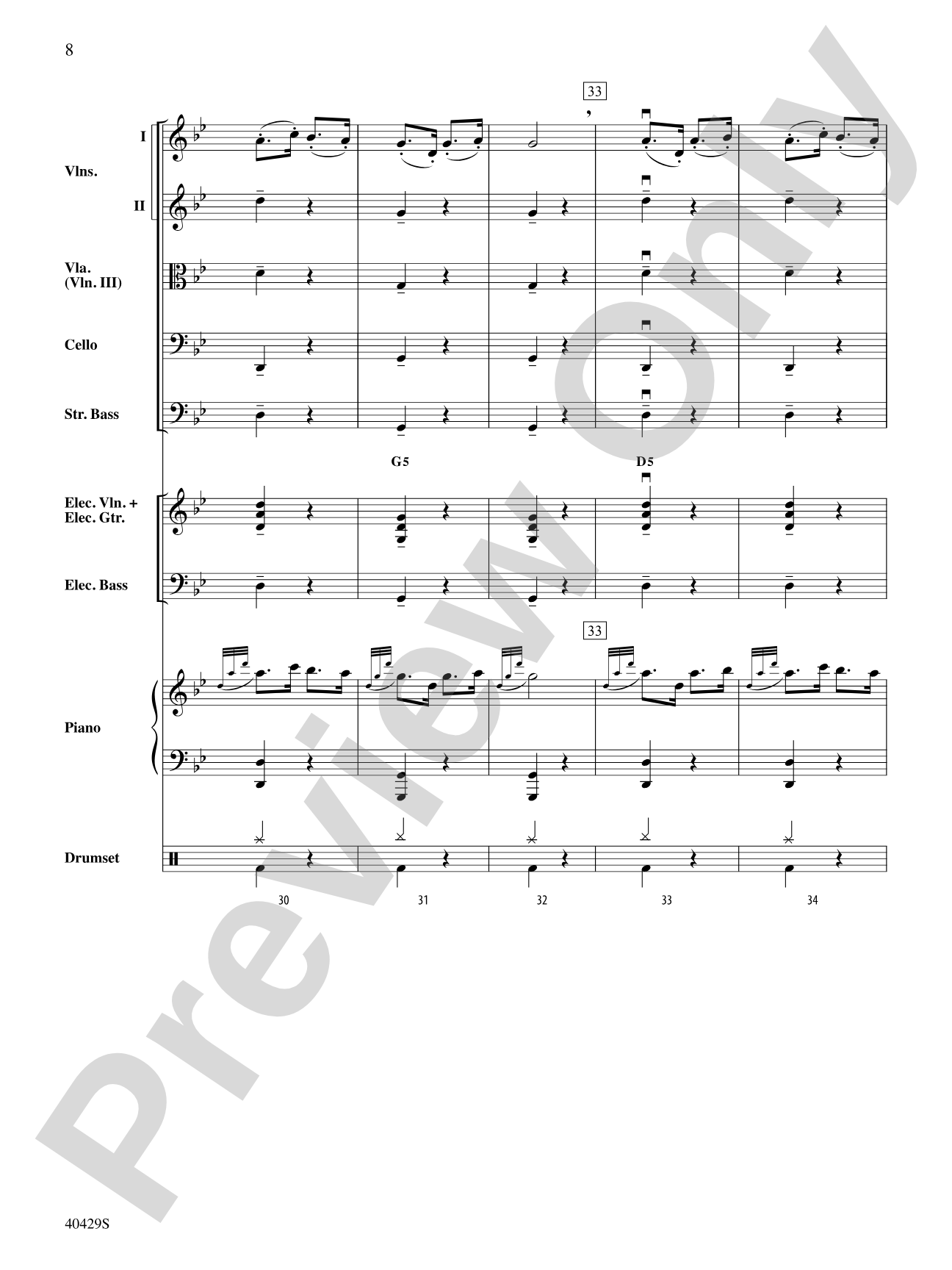Wish Liszt: String Orchestra Conductor Score & Parts