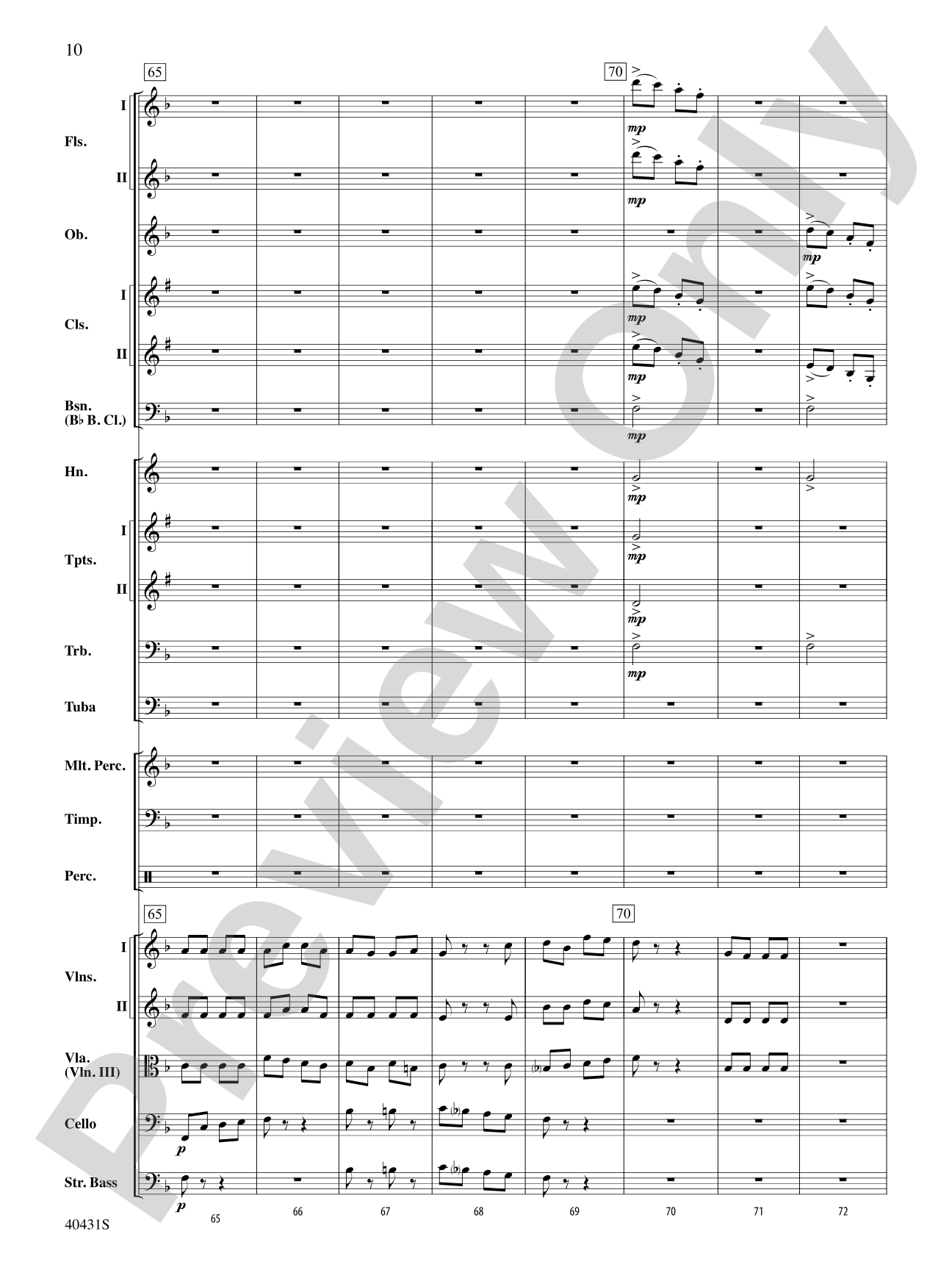Leroy Anderson's Irish Suite, Part 2 (Themes from): Full Orchestra Conductor Score & Parts