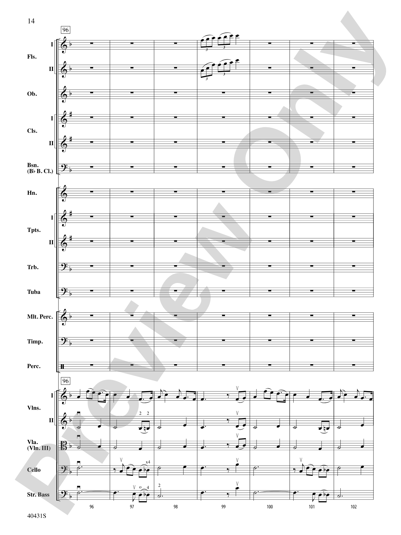 Leroy Anderson's Irish Suite, Part 2 (Themes from): Full Orchestra Conductor Score & Parts