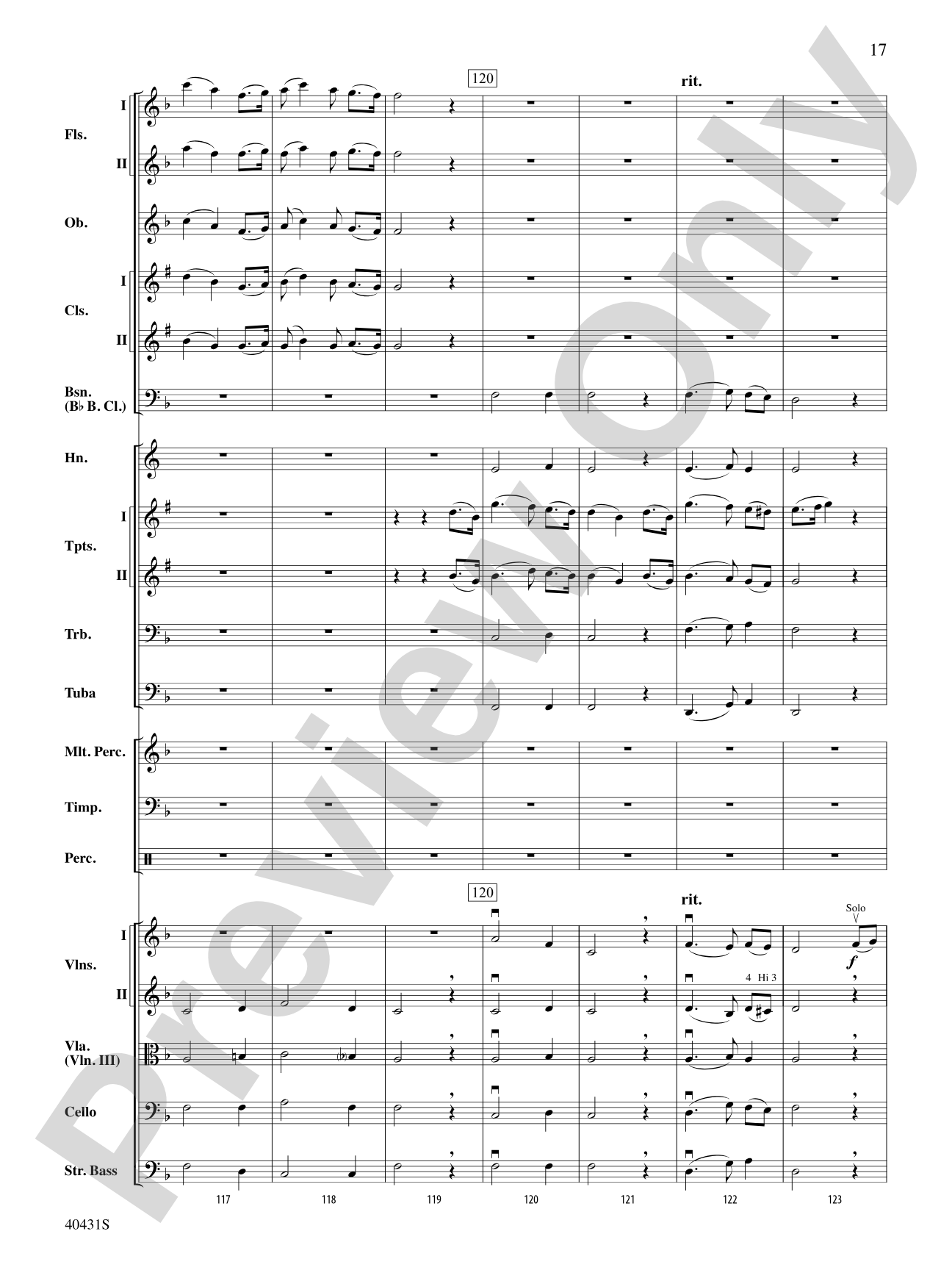 Leroy Anderson's Irish Suite, Part 2 (Themes from): Full Orchestra Conductor Score & Parts