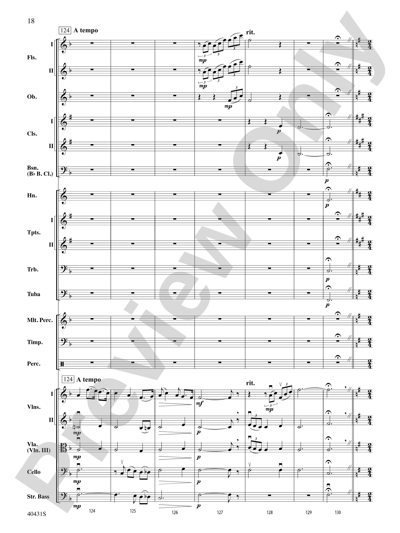 Leroy Anderson's Irish Suite, Part 2 (Themes from): Full Orchestra Conductor Score & Parts