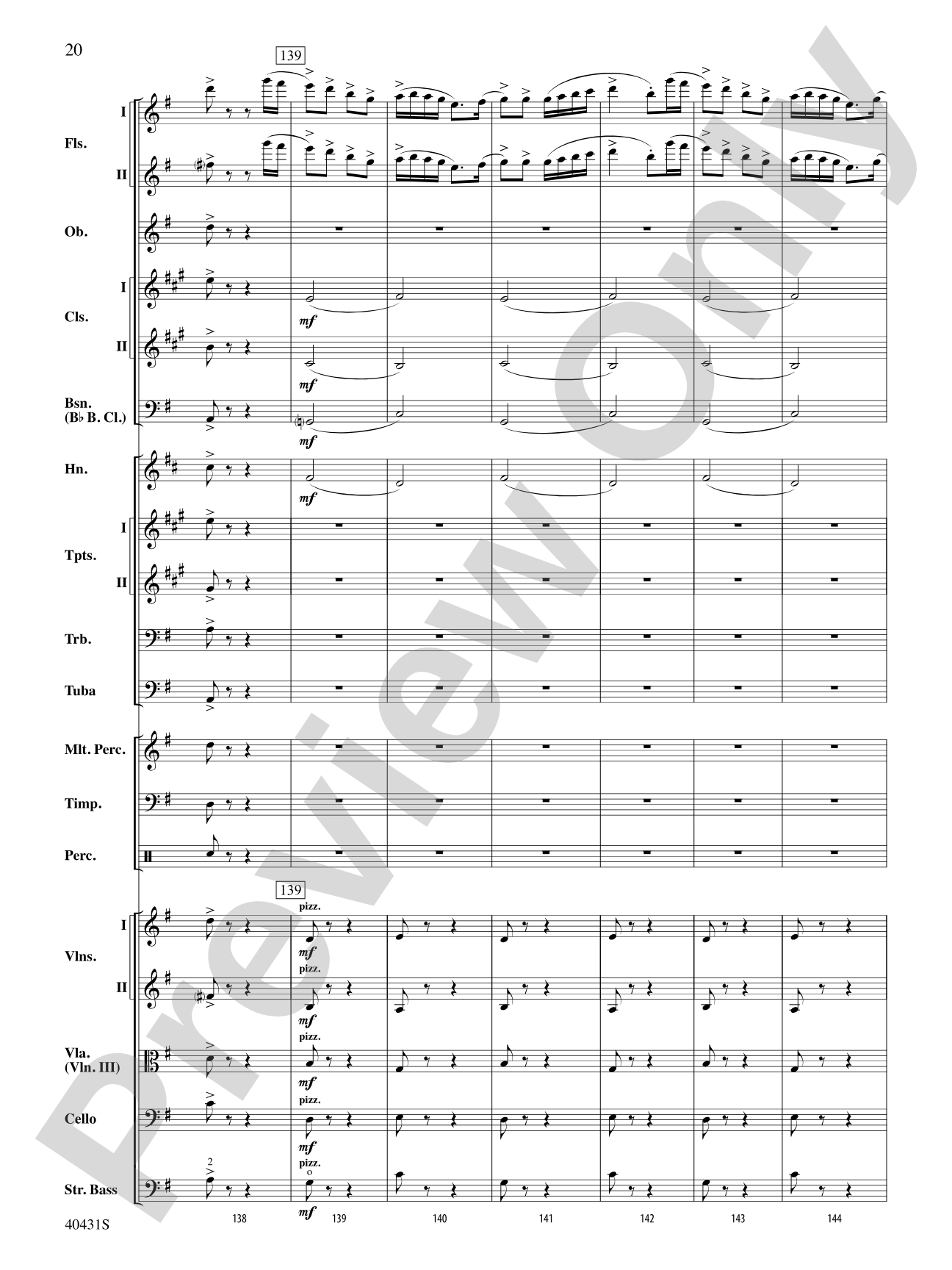 Leroy Anderson's Irish Suite, Part 2 (Themes from): Full Orchestra Conductor Score & Parts