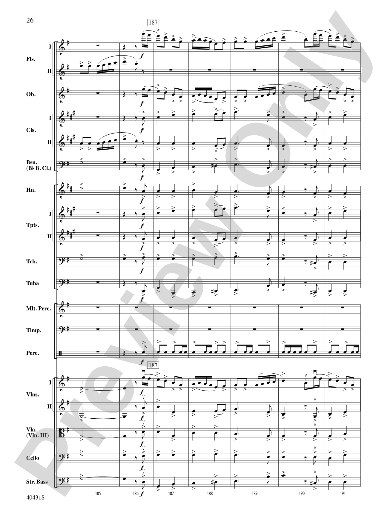 Leroy Anderson's Irish Suite, Part 2 (Themes from): Full Orchestra Conductor Score & Parts